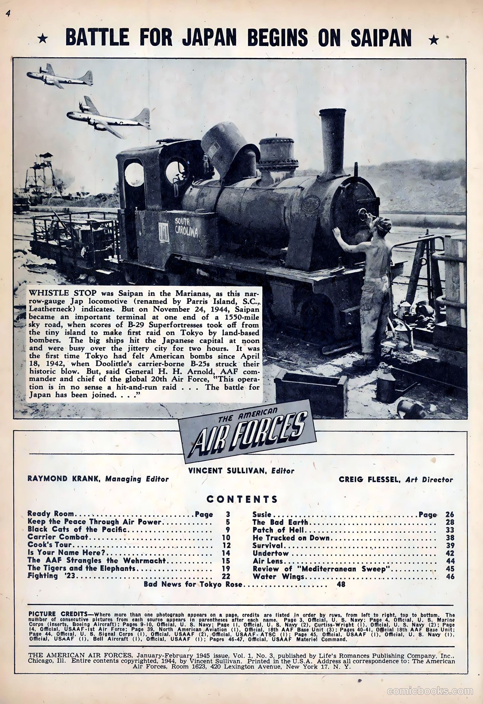 The American Air Forces #3 (1945) — page 4 of 52