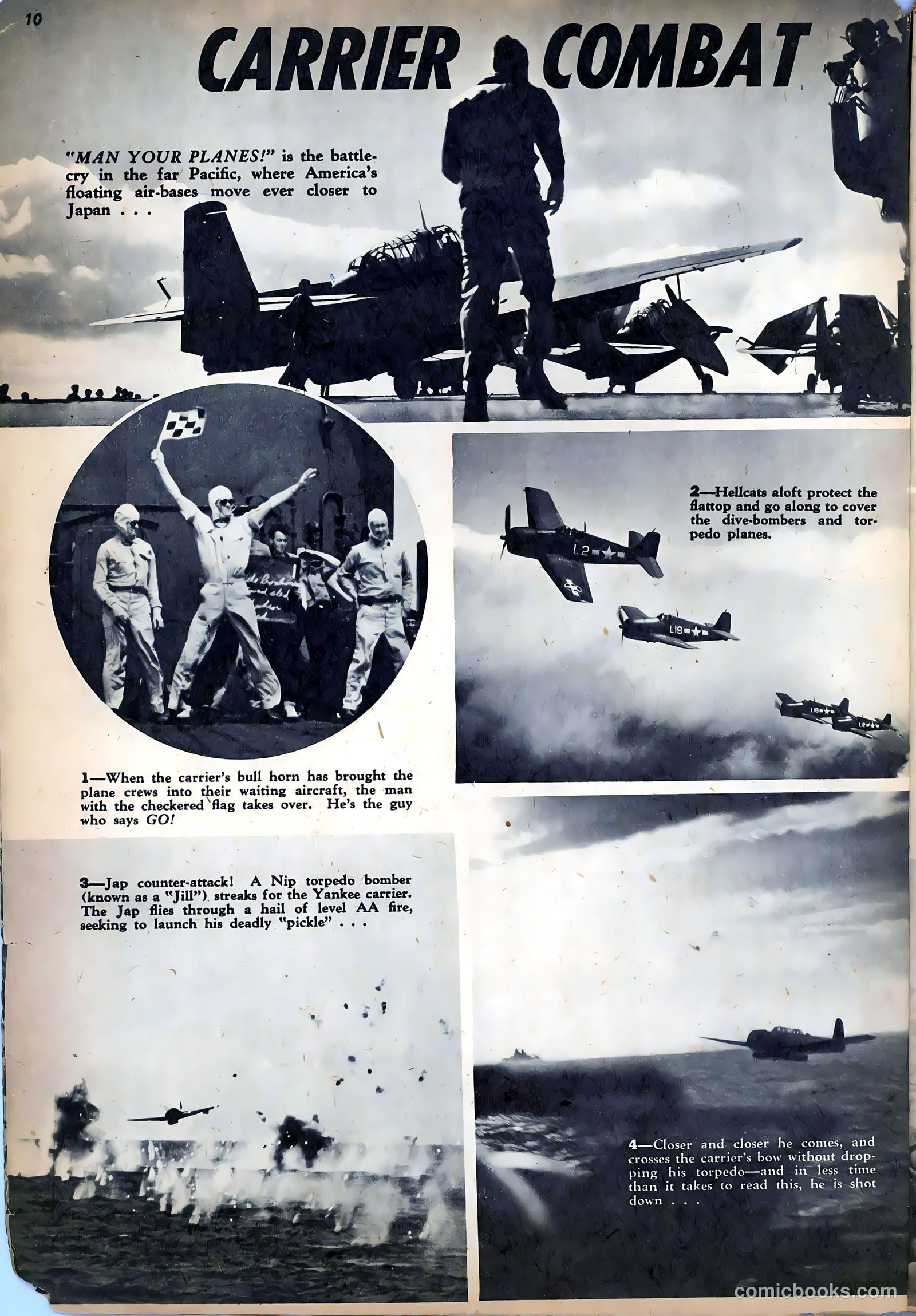 The American Air Forces #3 (1945) — page 10 of 52