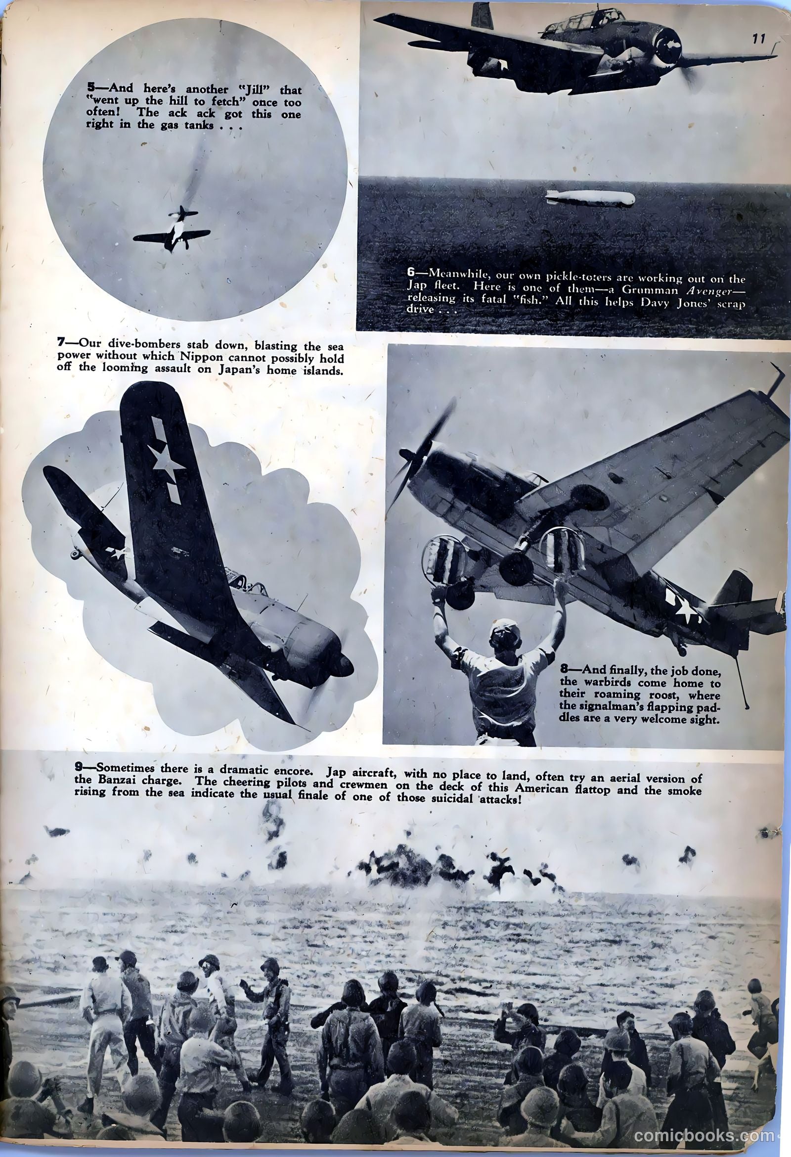 The American Air Forces #3 (1945) — page 11 of 52