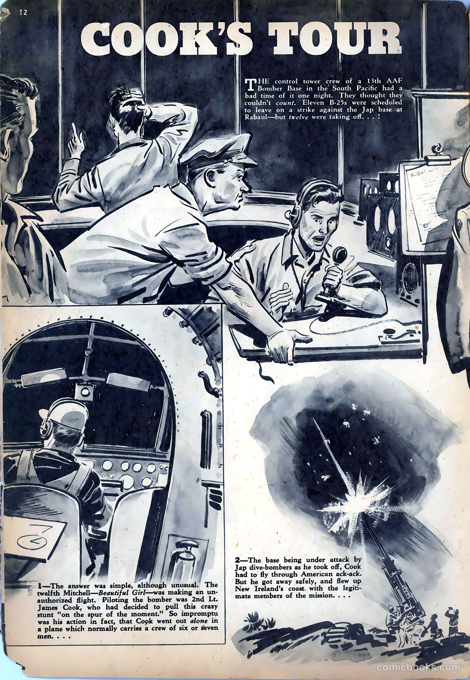 The American Air Forces #3 (1945) — page 12 of 52