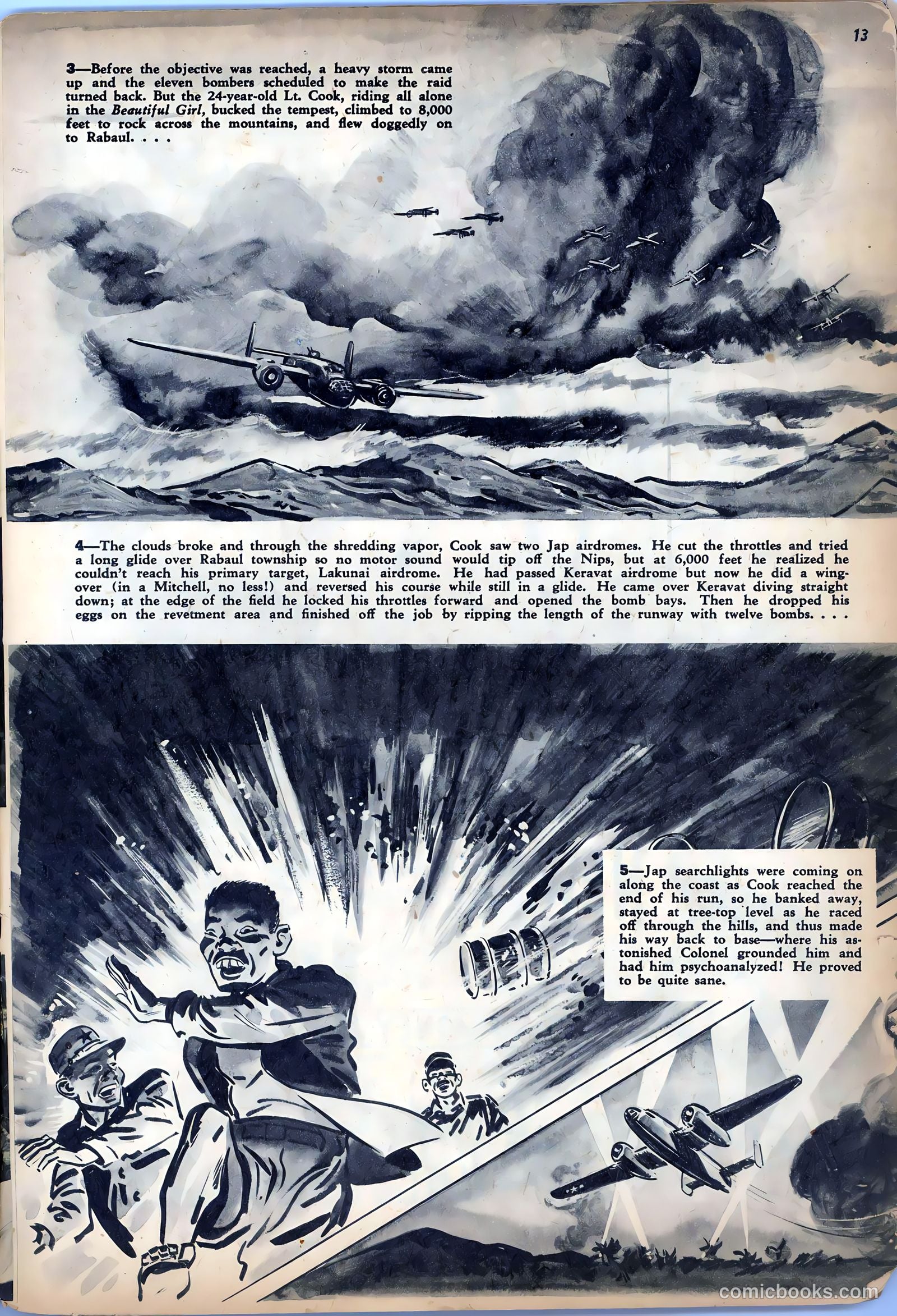The American Air Forces #3 (1945) — page 13 of 52