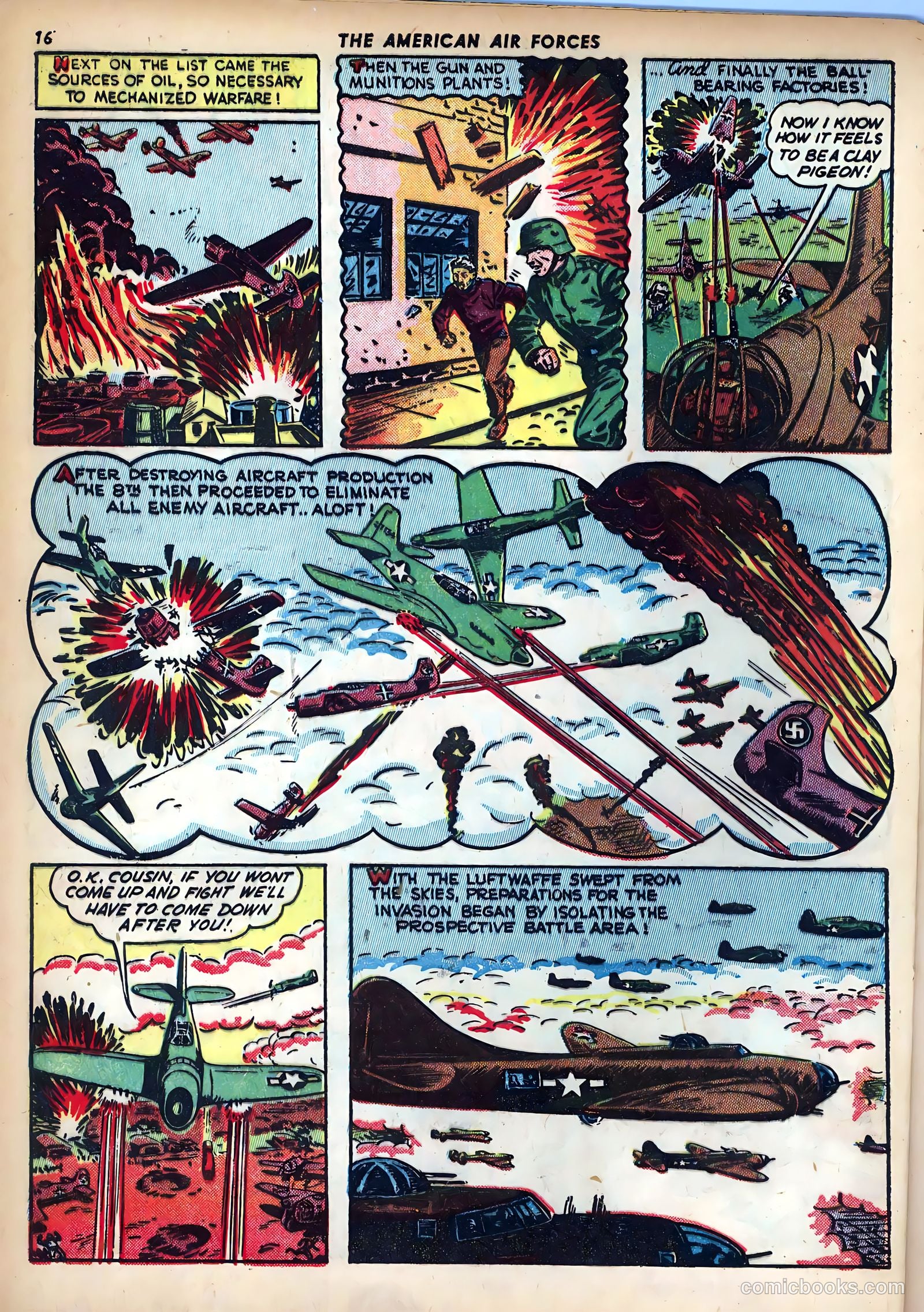 The American Air Forces #3 (1945) — page 16 of 52