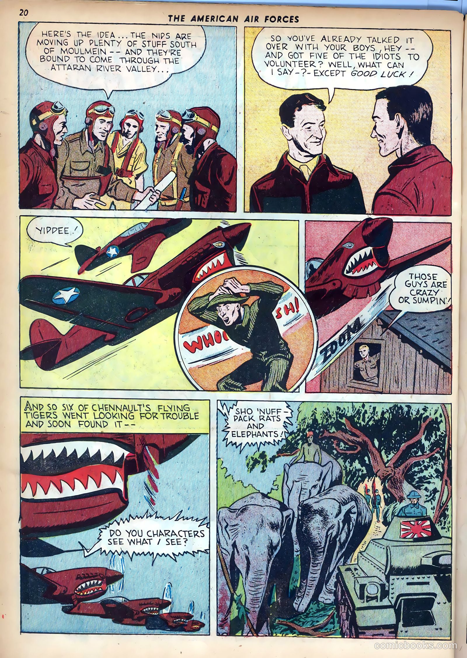 The American Air Forces #3 (1945) — page 20 of 52