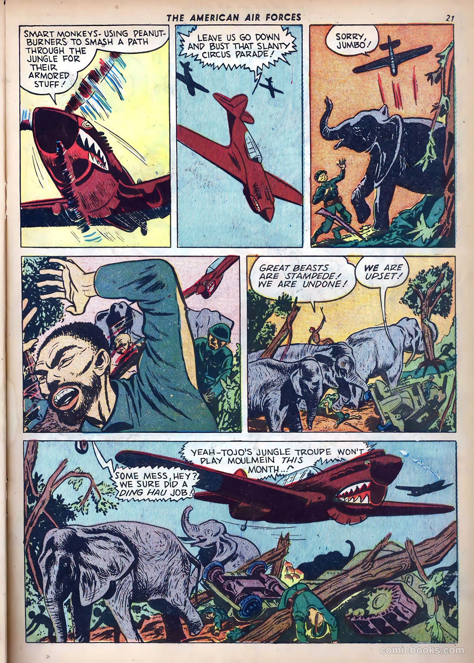 The American Air Forces #3 (1945) — page 21 of 52