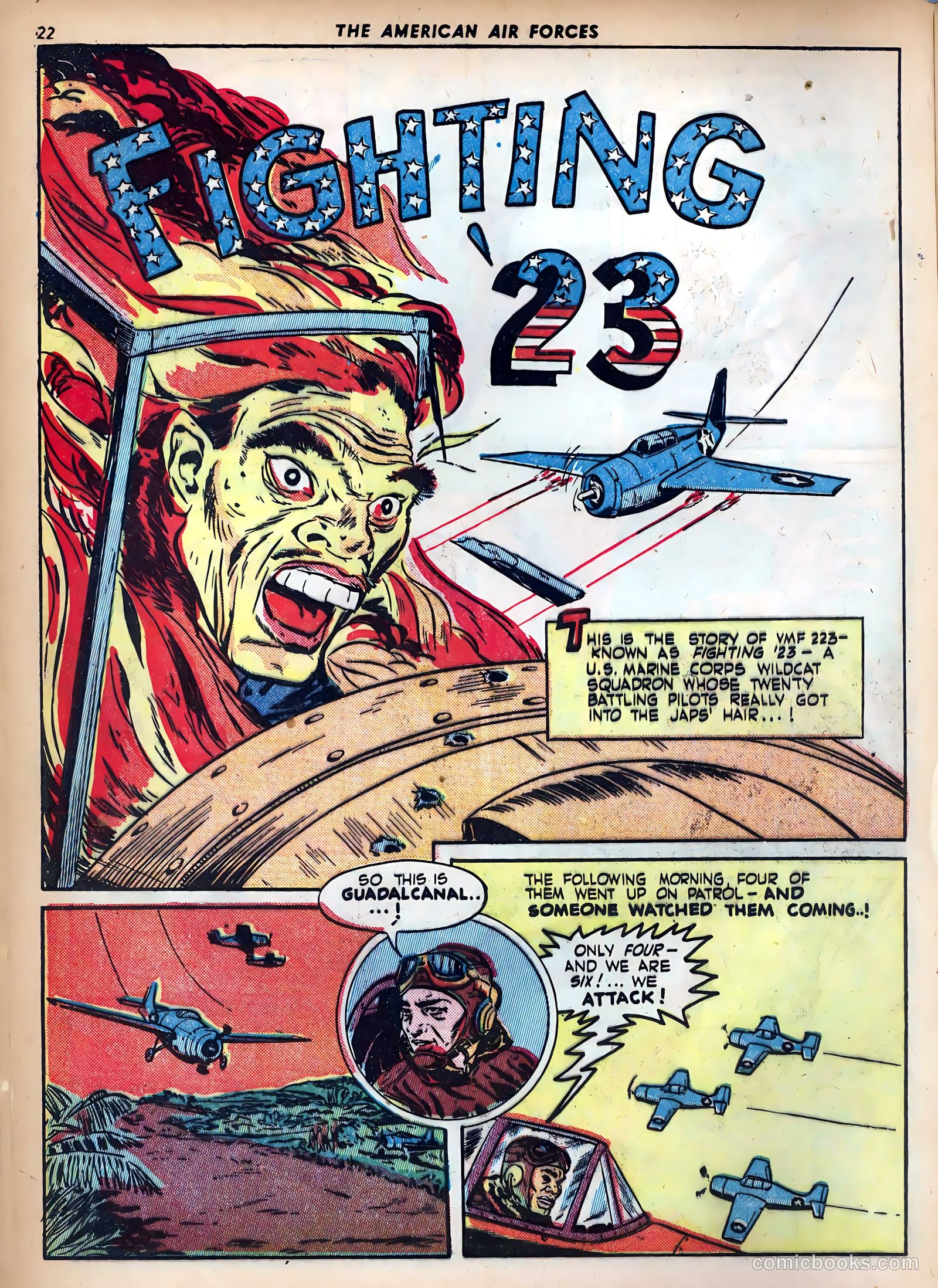 The American Air Forces #3 (1945) — page 22 of 52