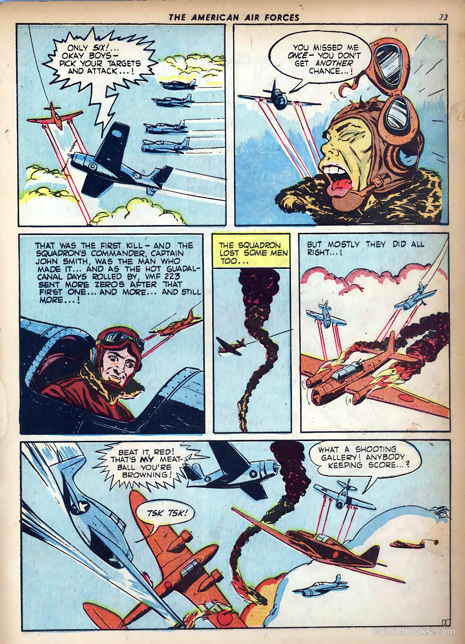 The American Air Forces #3 (1945) — page 23 of 52