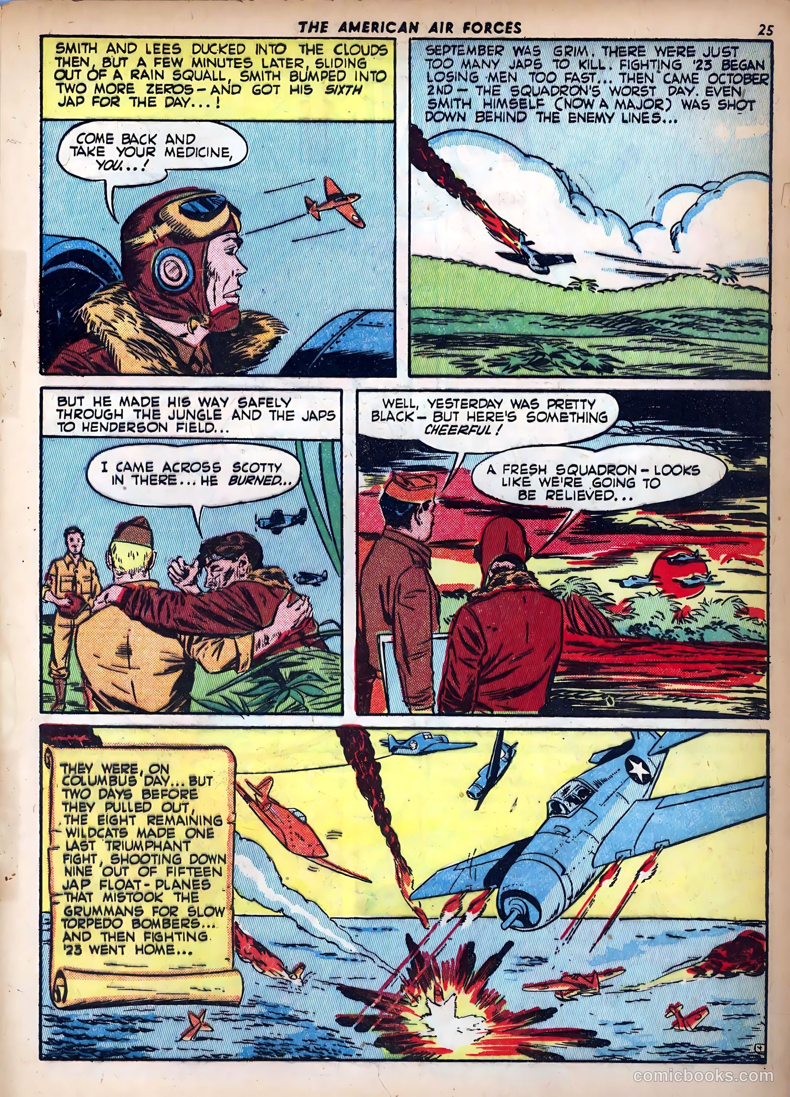 The American Air Forces #3 (1945) — page 25 of 52
