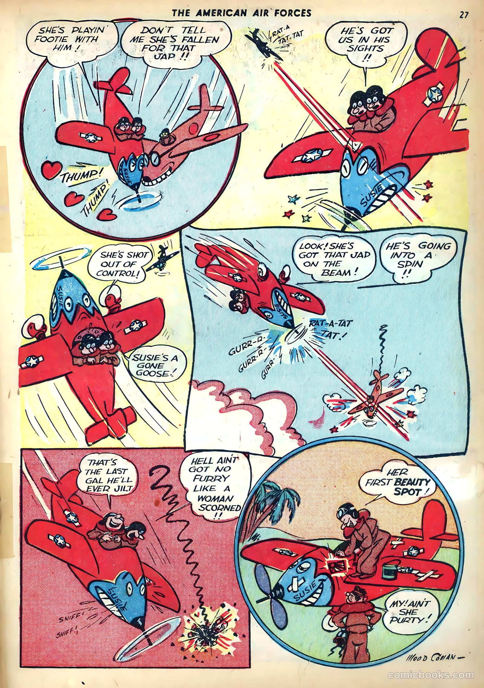 The American Air Forces #3 (1945) — page 27 of 52