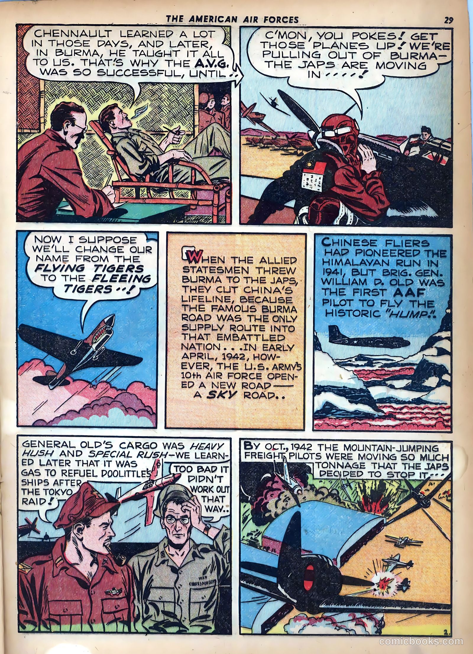 The American Air Forces #3 (1945) — page 29 of 52