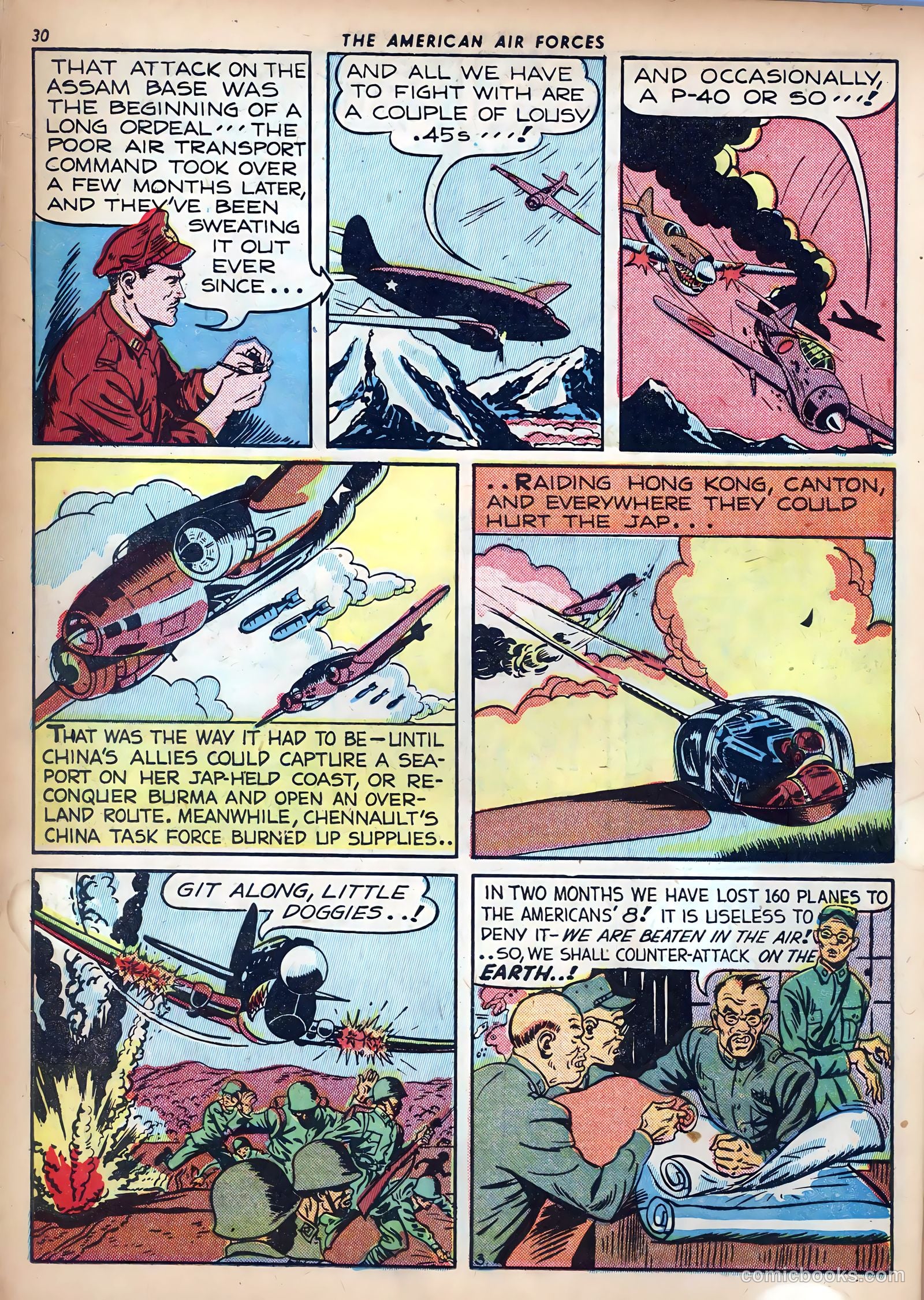 The American Air Forces #3 (1945) — page 30 of 52