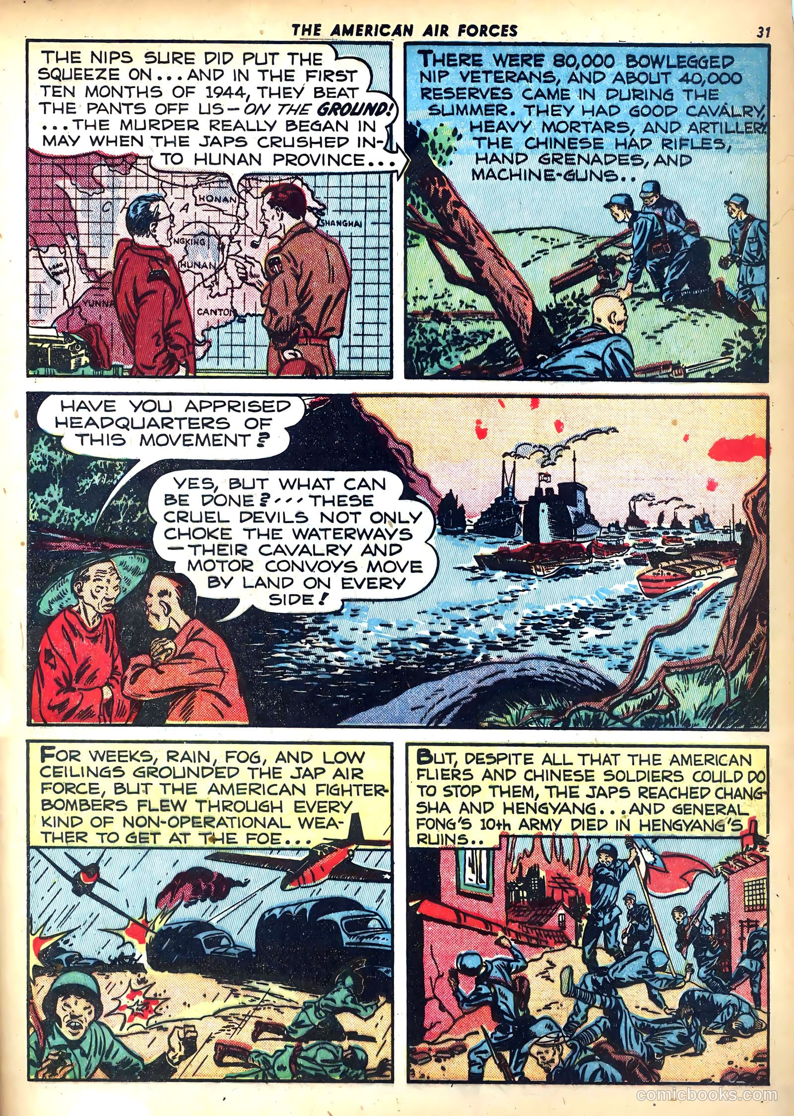 The American Air Forces #3 (1945) — page 31 of 52