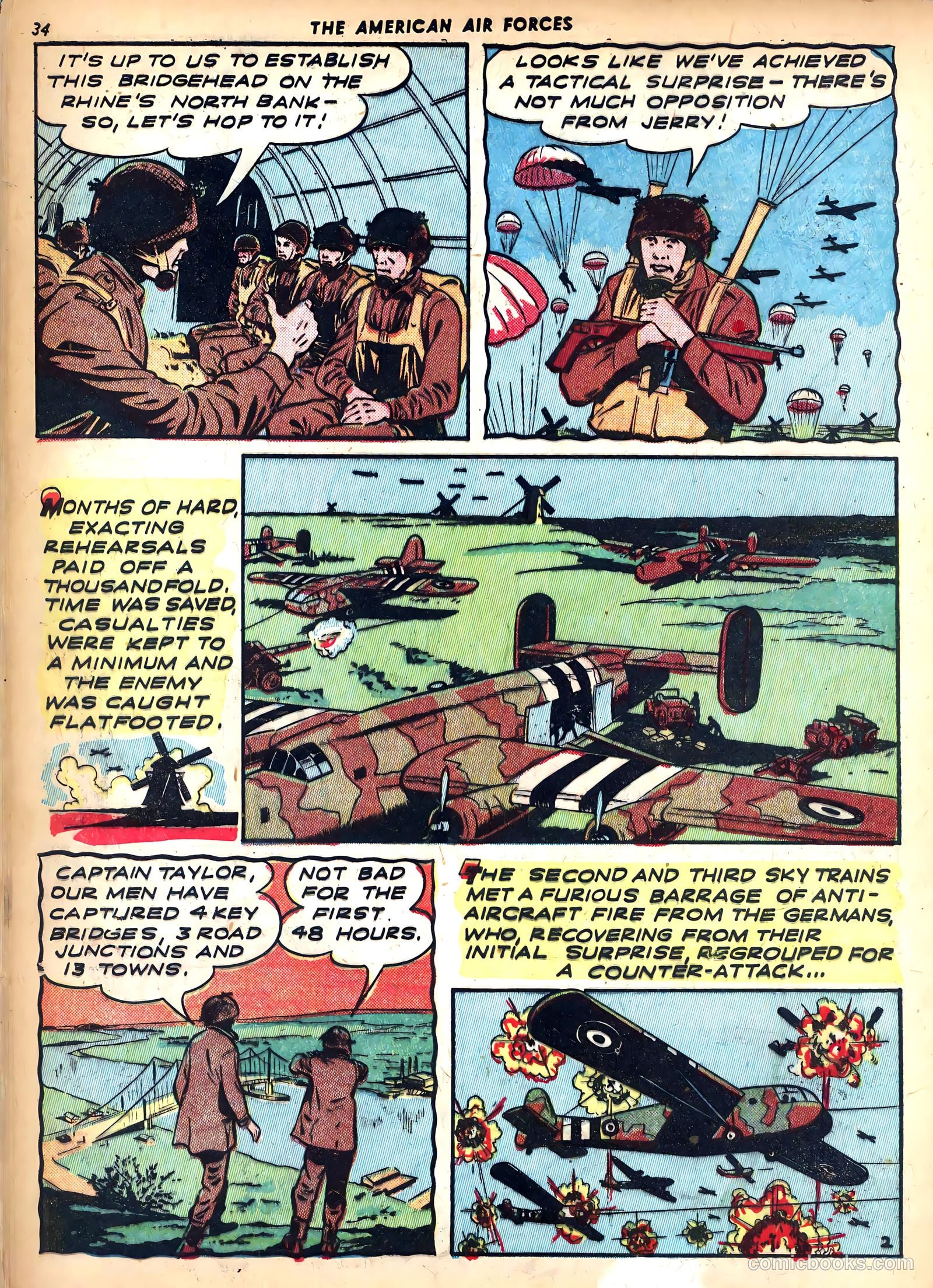The American Air Forces #3 (1945) — page 34 of 52