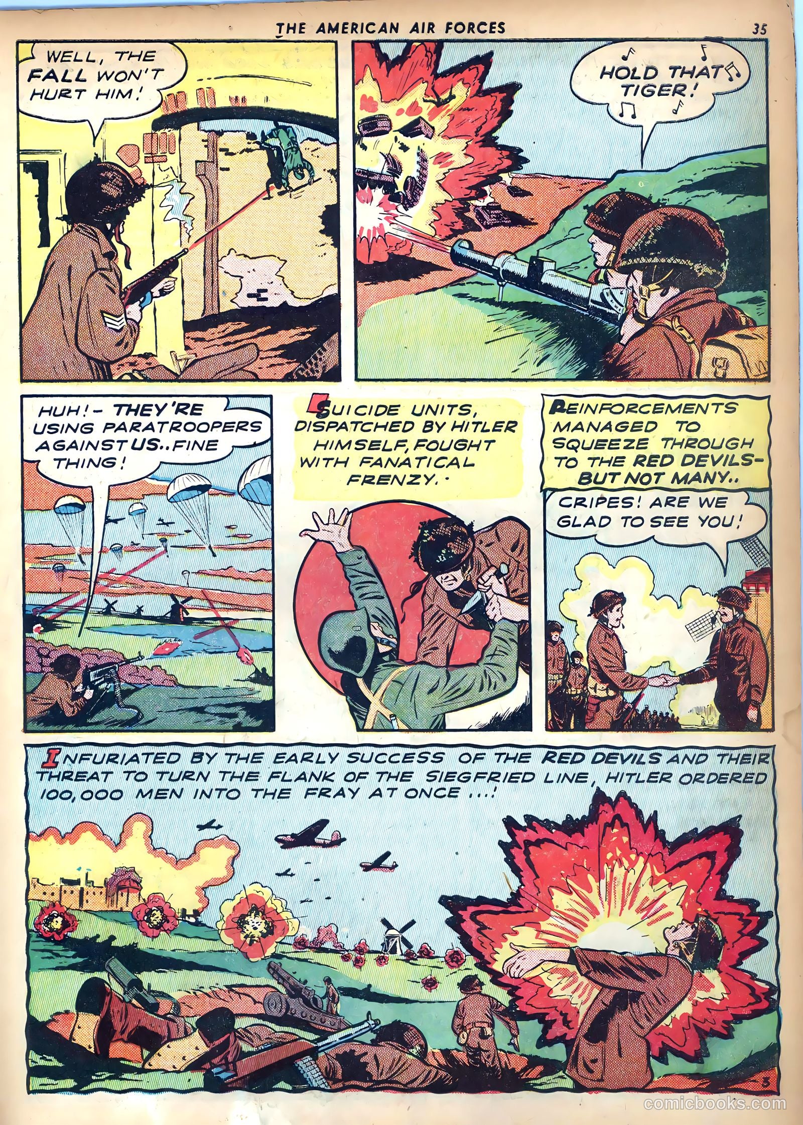 The American Air Forces #3 (1945) — page 35 of 52