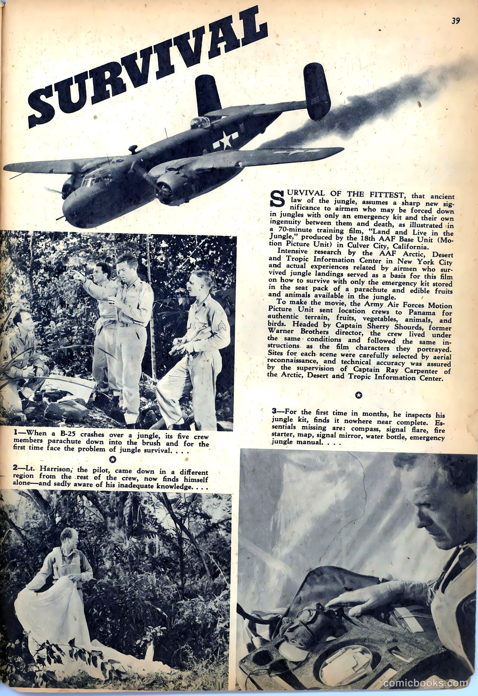 The American Air Forces #3 (1945) — page 39 of 52