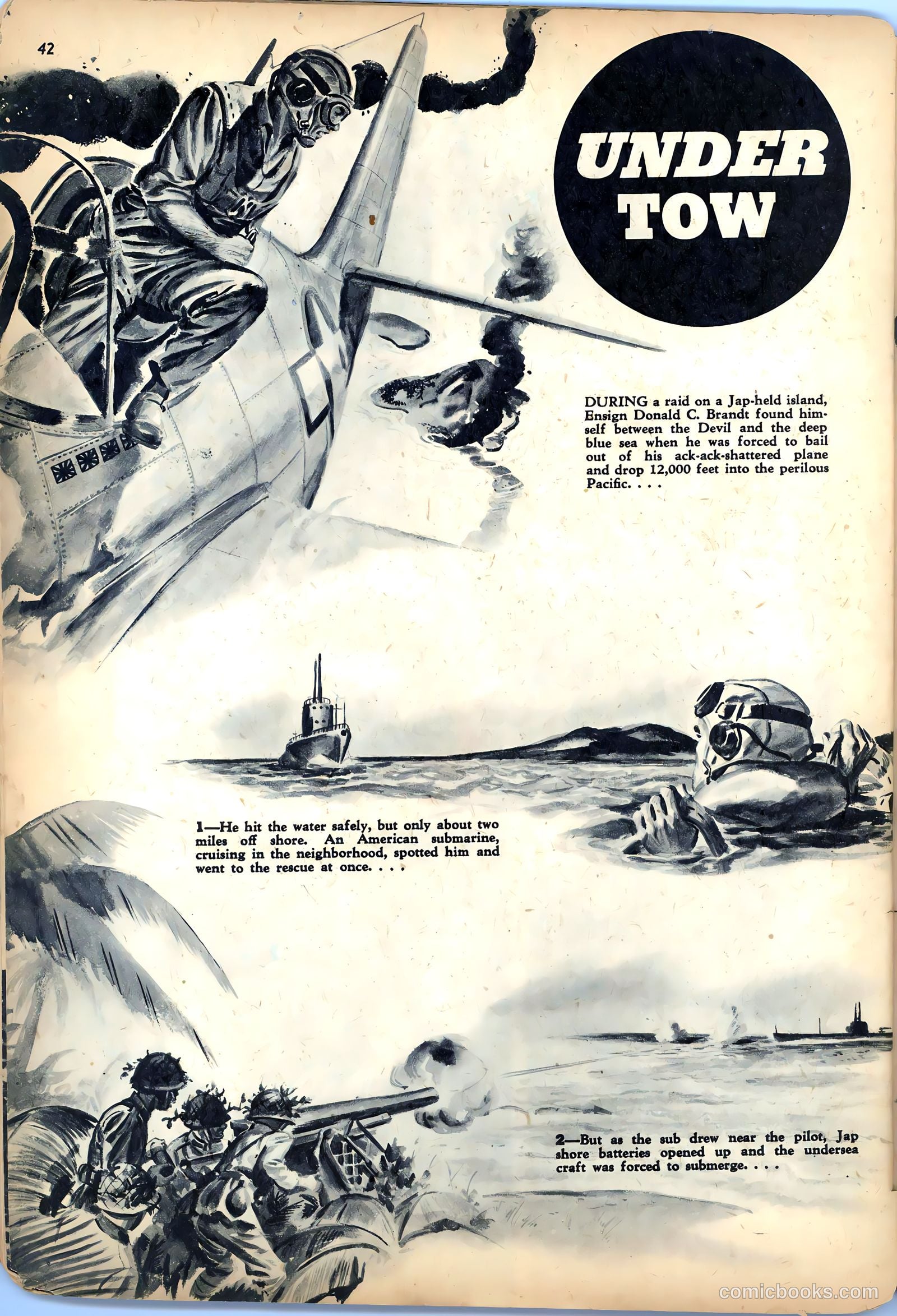 The American Air Forces #3 (1945) — page 42 of 52
