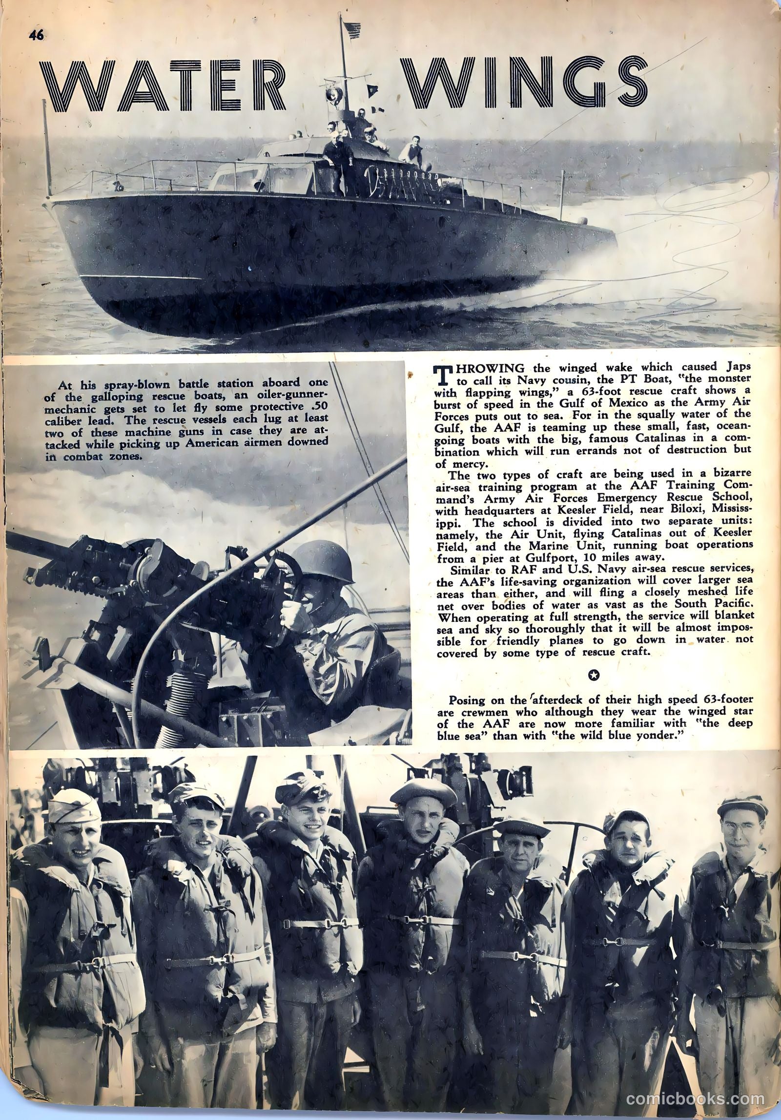 The American Air Forces #3 (1945) — page 46 of 52