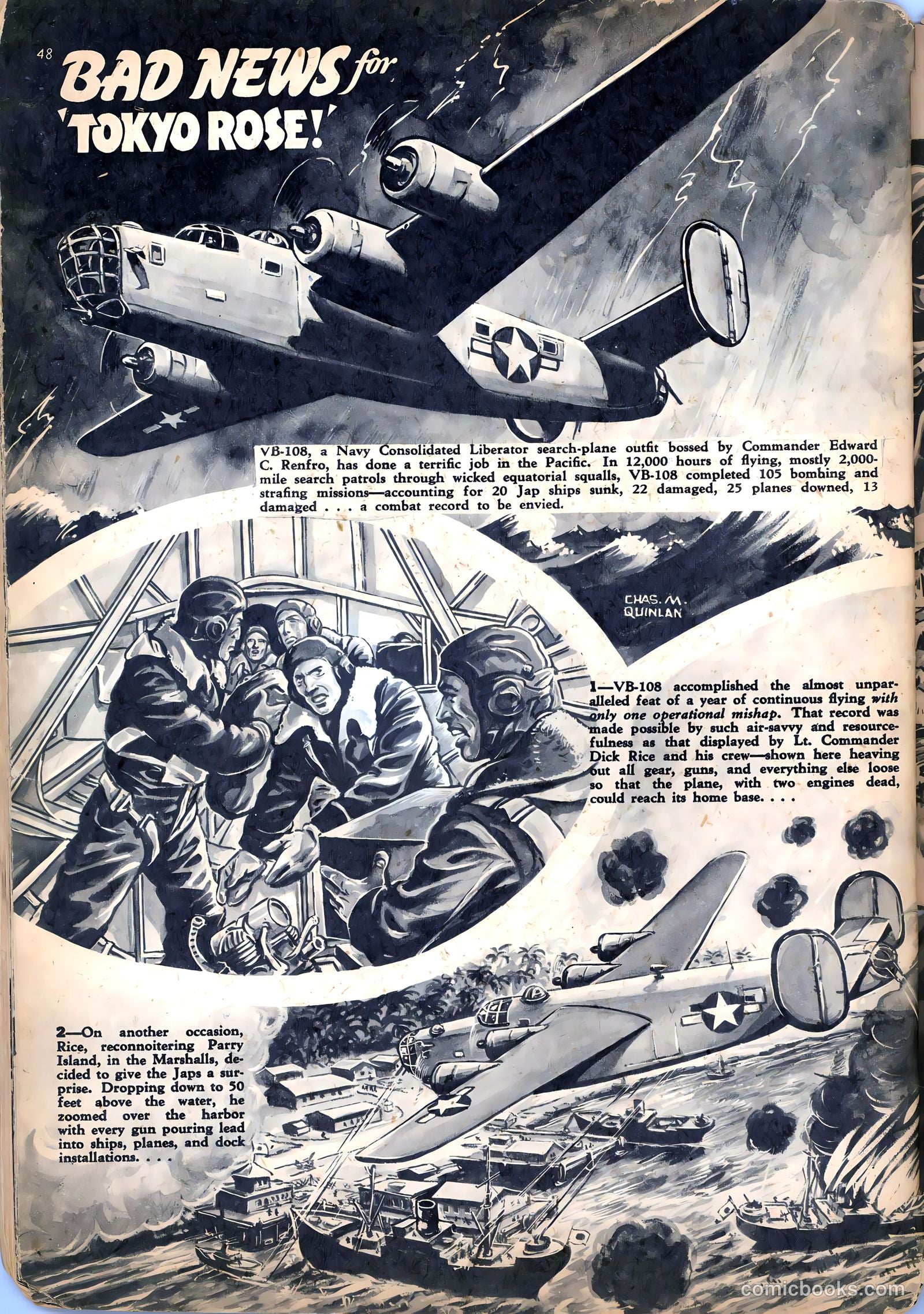The American Air Forces #3 (1945) — page 48 of 52