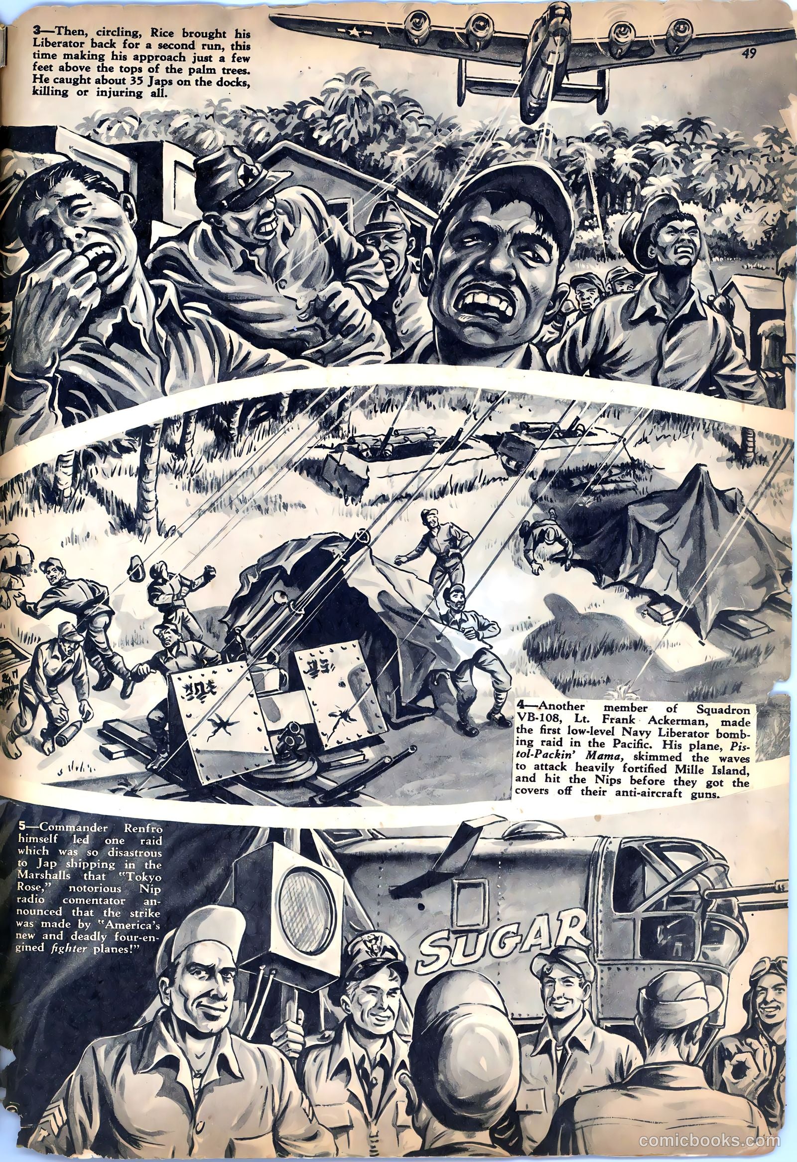 The American Air Forces #3 (1945) — page 49 of 52