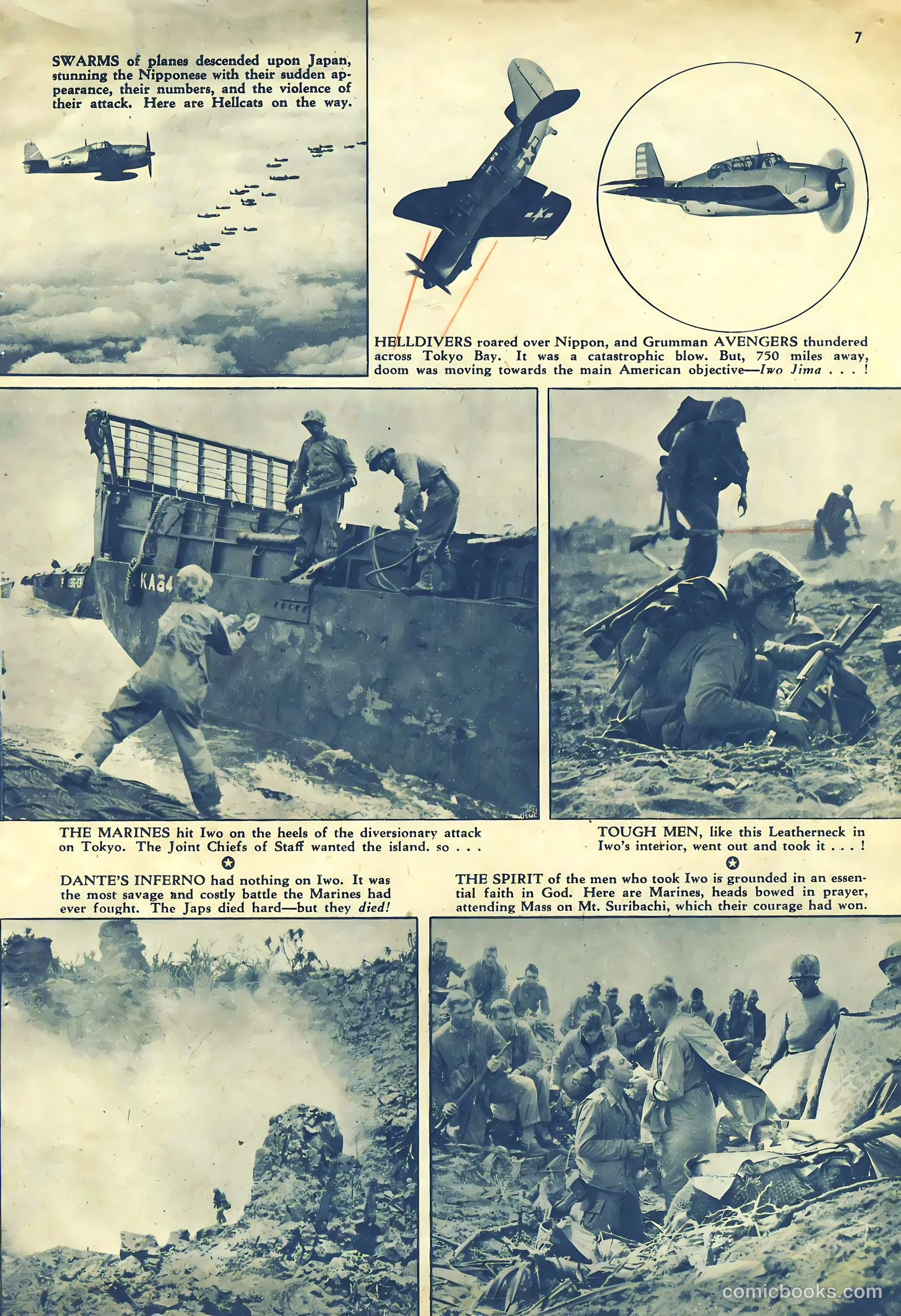 The American Air Forces #4 (1945) — page 7 of 53