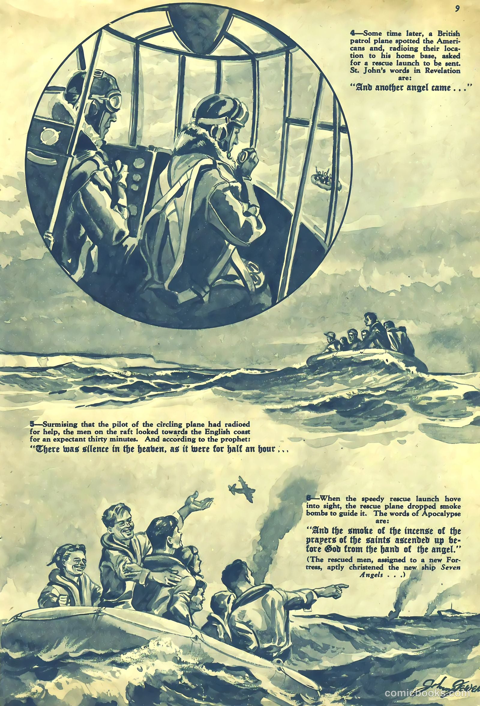 The American Air Forces #4 (1945) — page 9 of 53