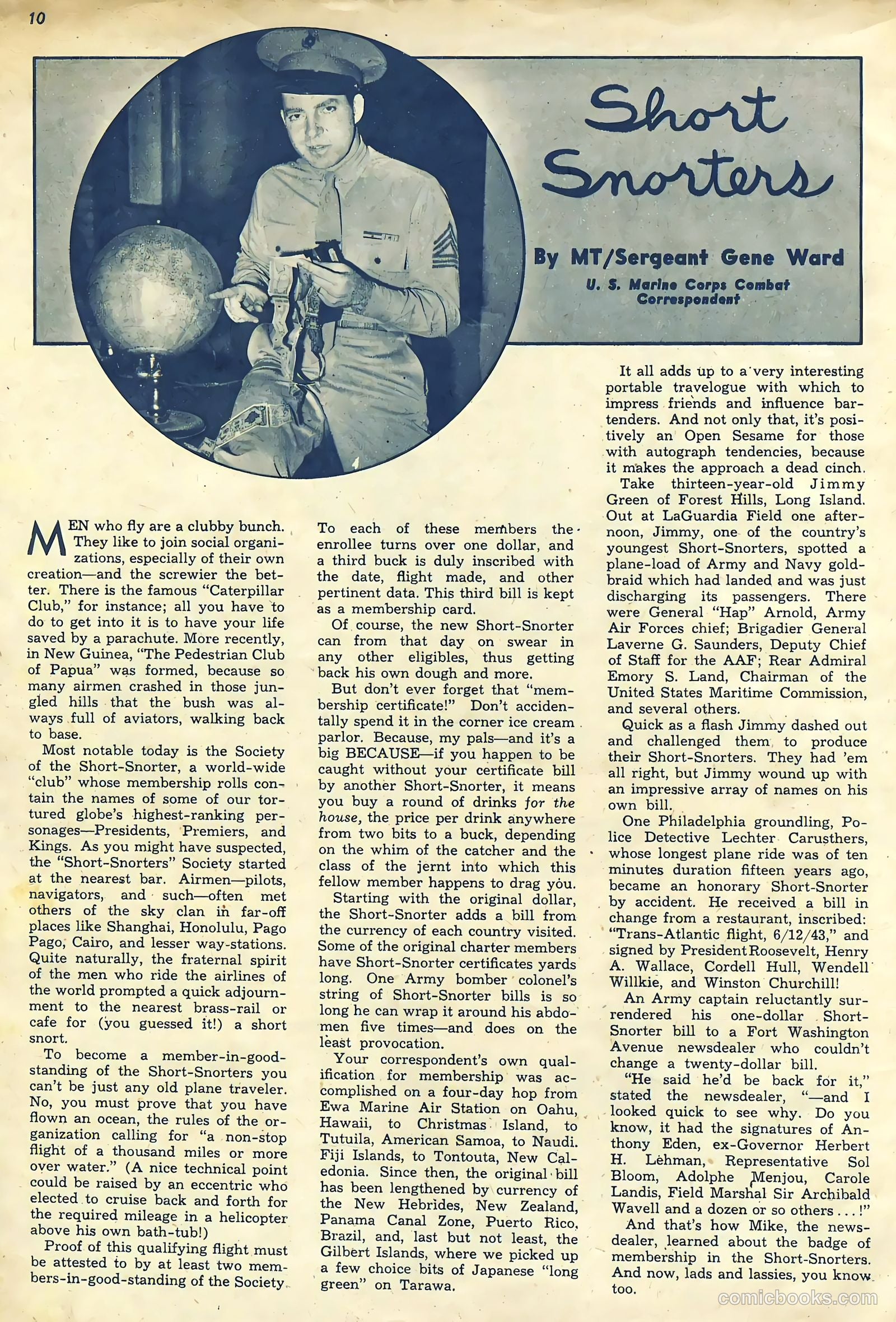 The American Air Forces #4 (1945) — page 10 of 53