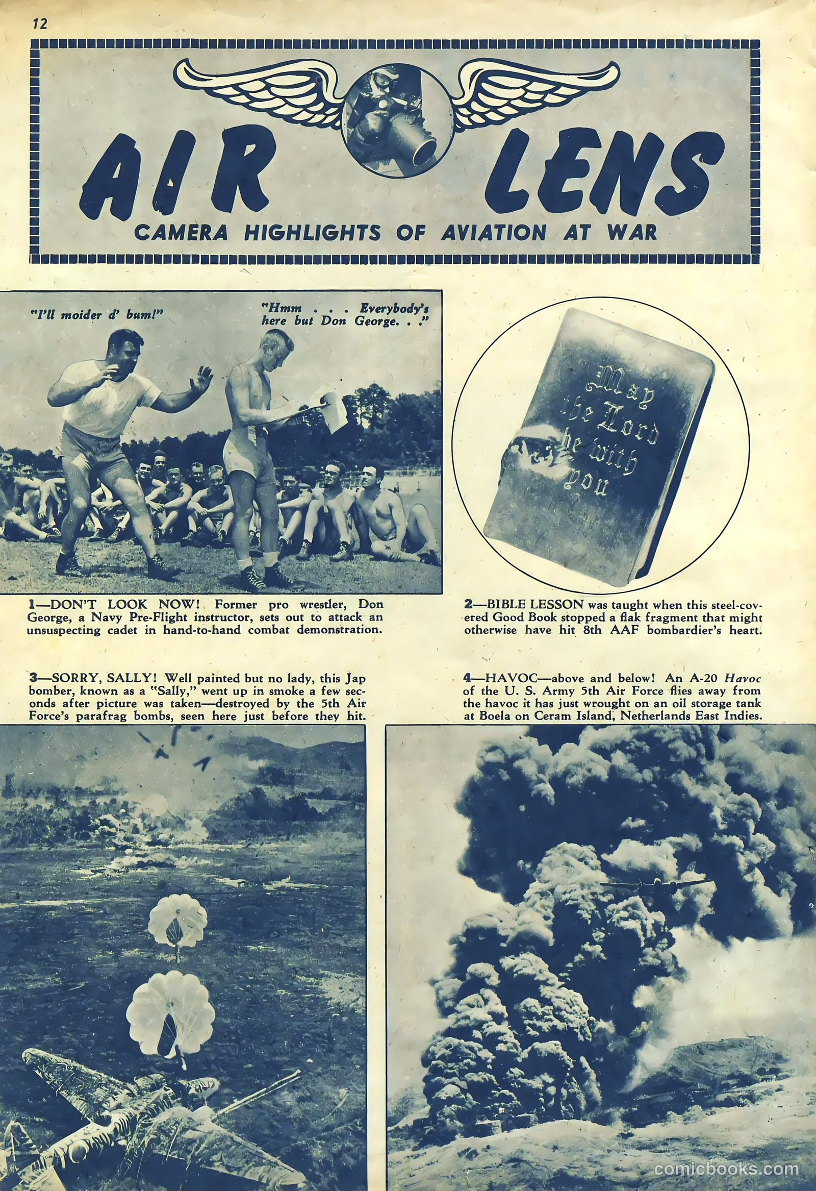 The American Air Forces #4 (1945) — page 12 of 53