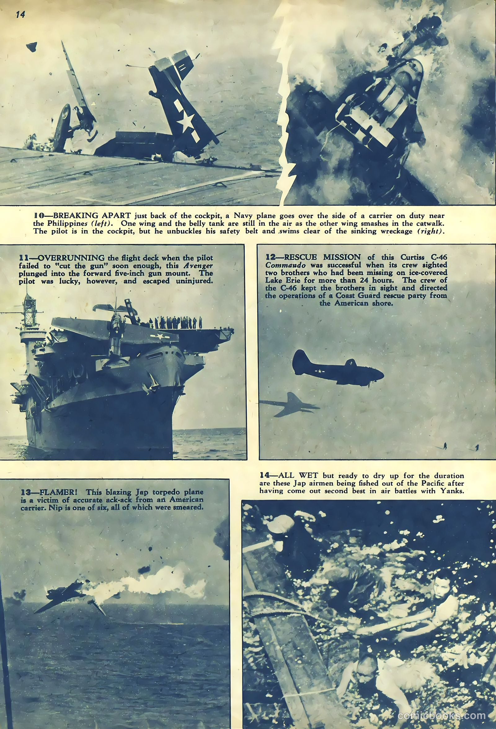 The American Air Forces #4 (1945) — page 14 of 53