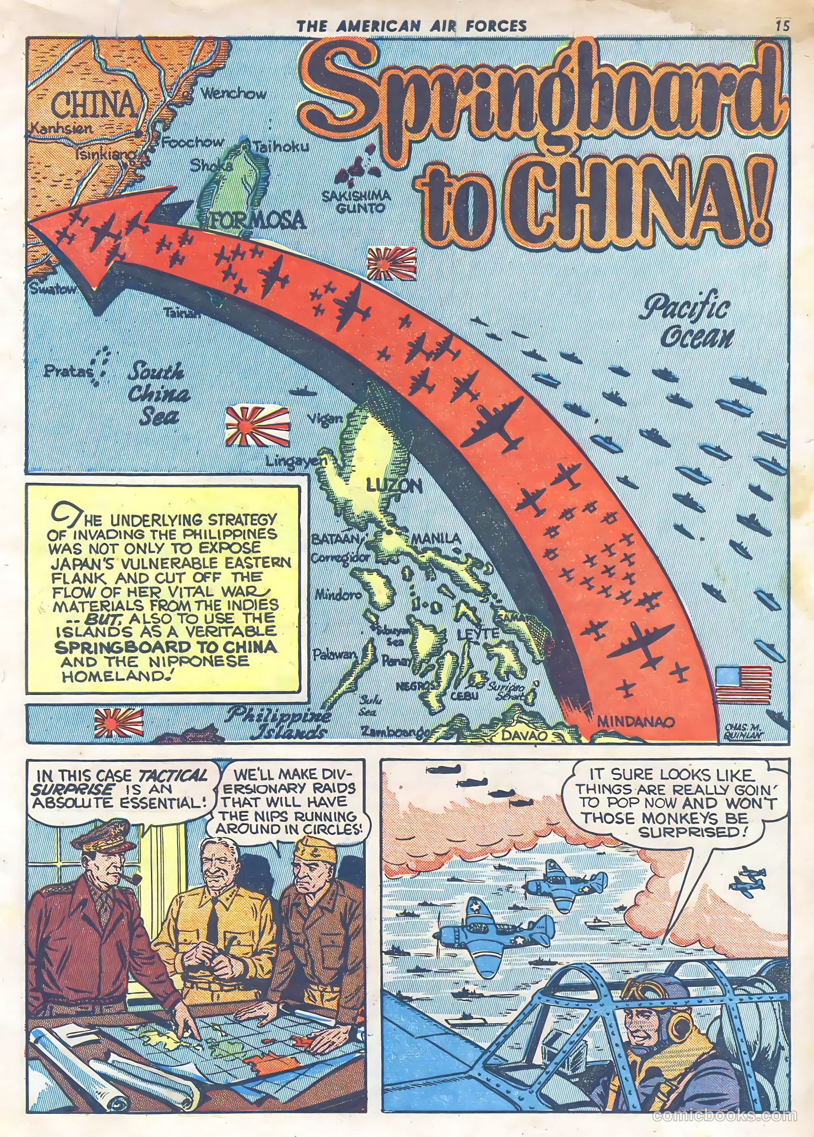 The American Air Forces #4 (1945) — page 15 of 53