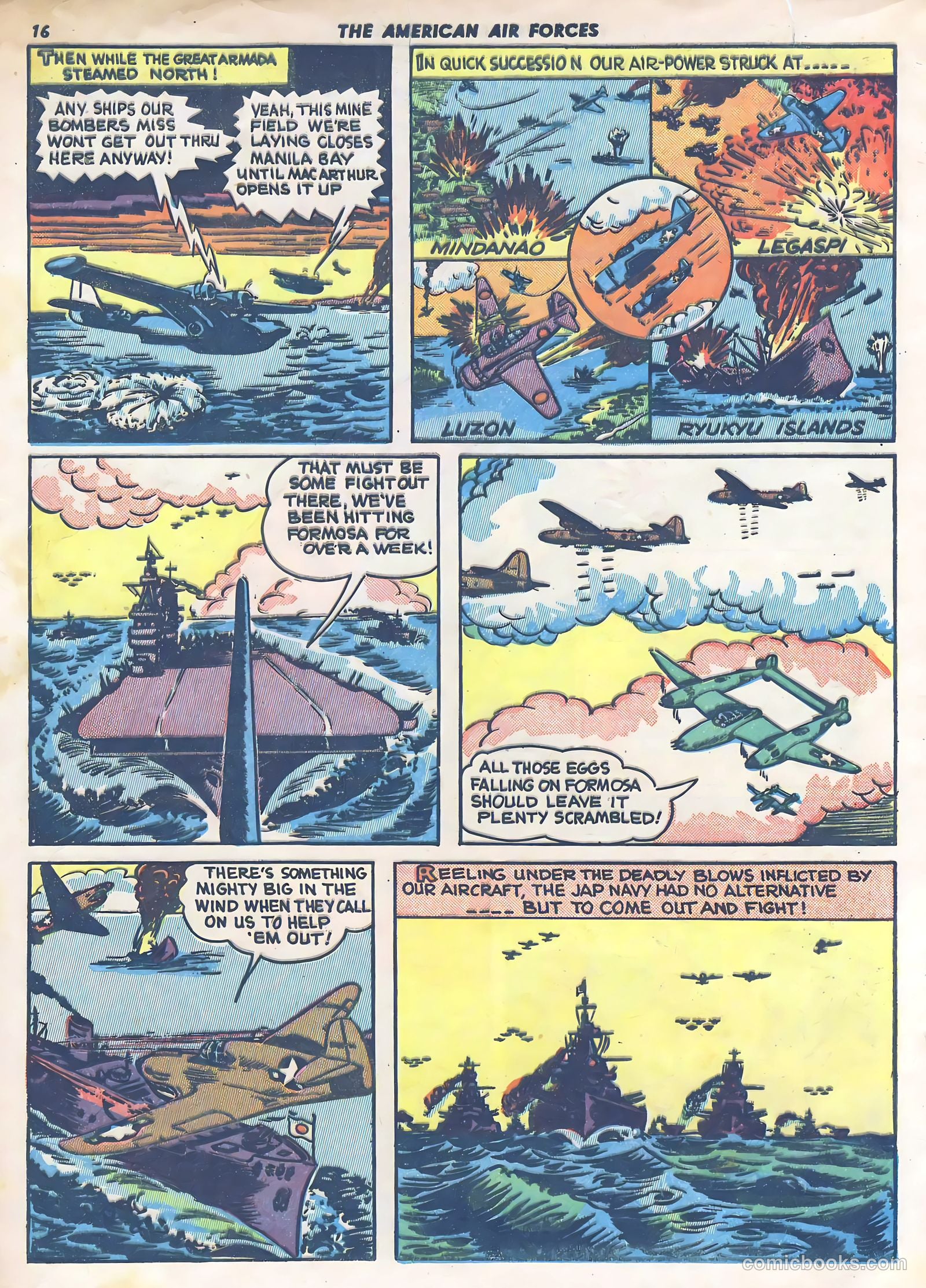 The American Air Forces #4 (1945) — page 16 of 53