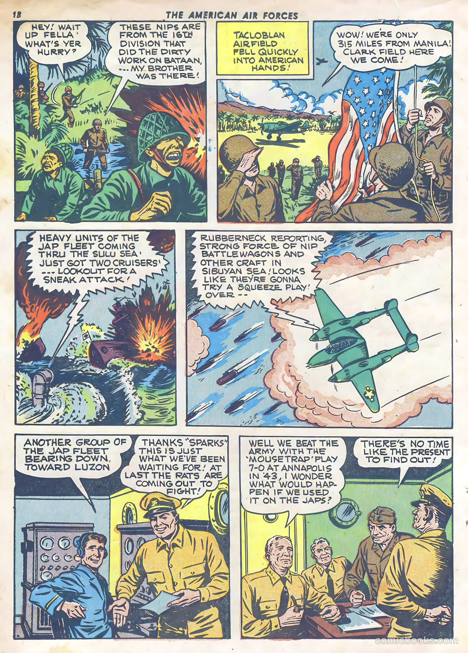 The American Air Forces #4 (1945) — page 18 of 53