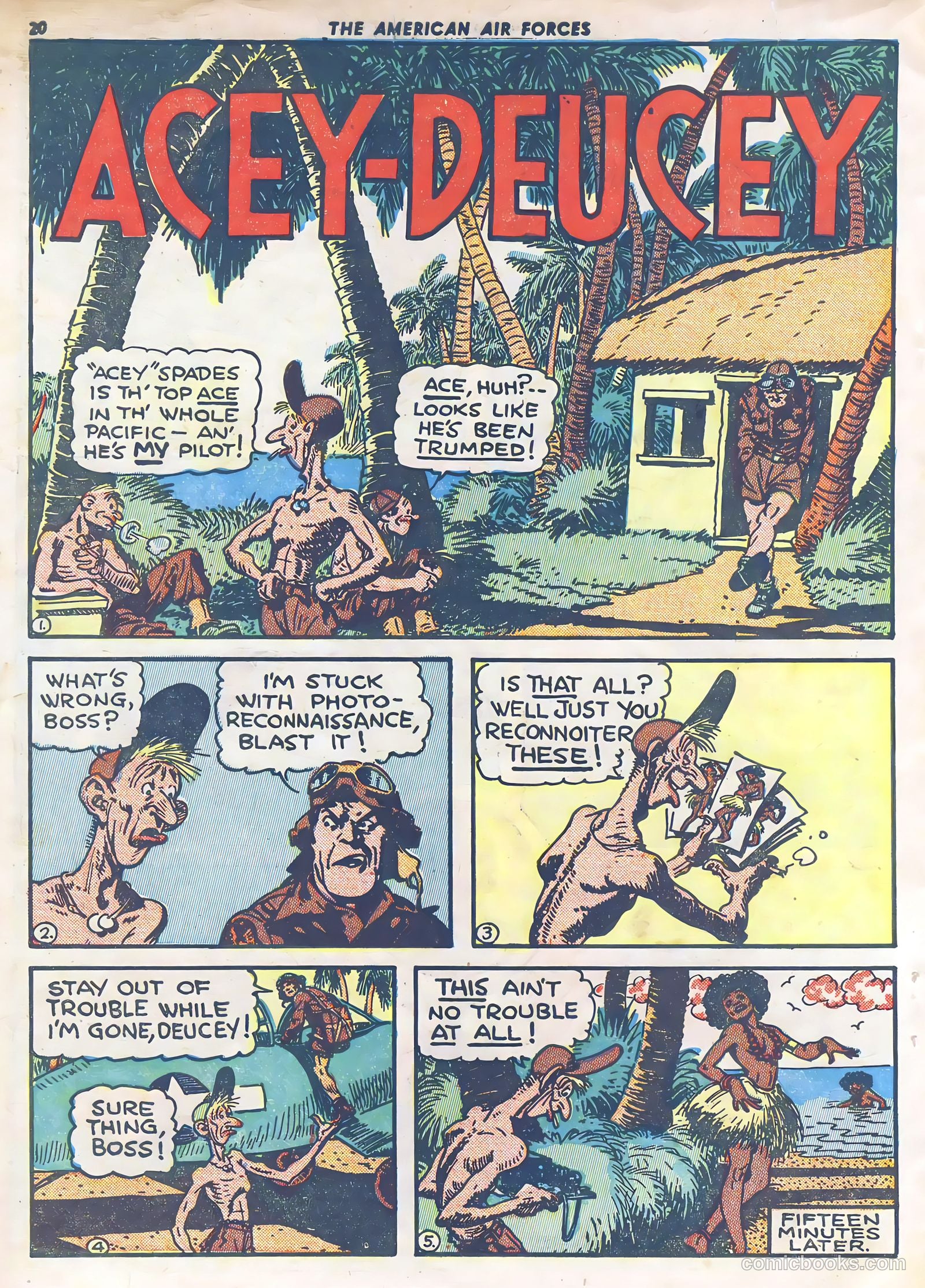 The American Air Forces #4 (1945) — page 20 of 53