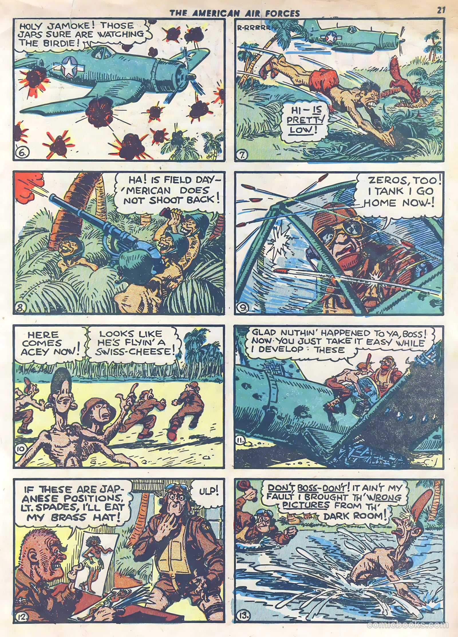 The American Air Forces #4 (1945) — page 21 of 53