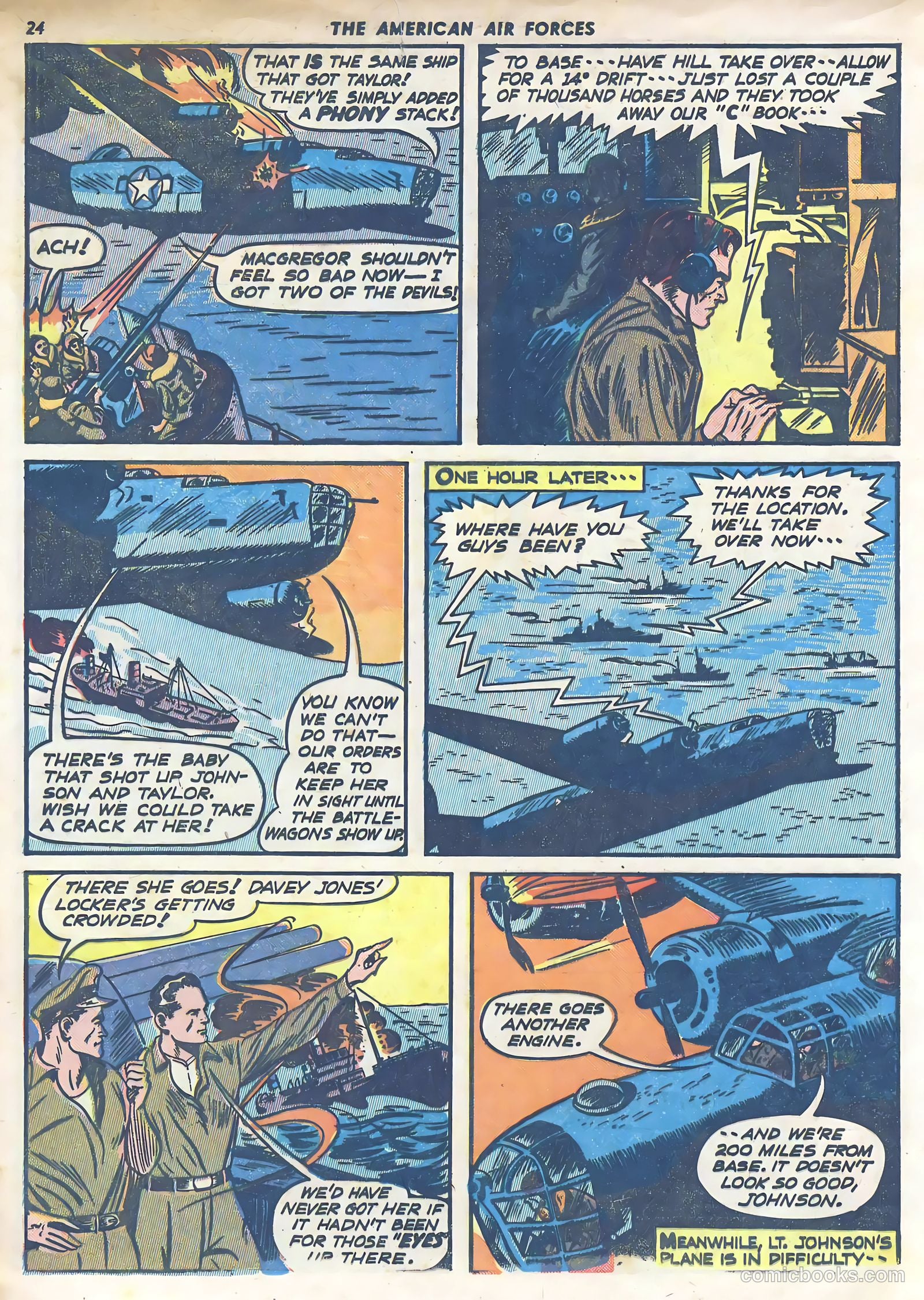 The American Air Forces #4 (1945) — page 24 of 53