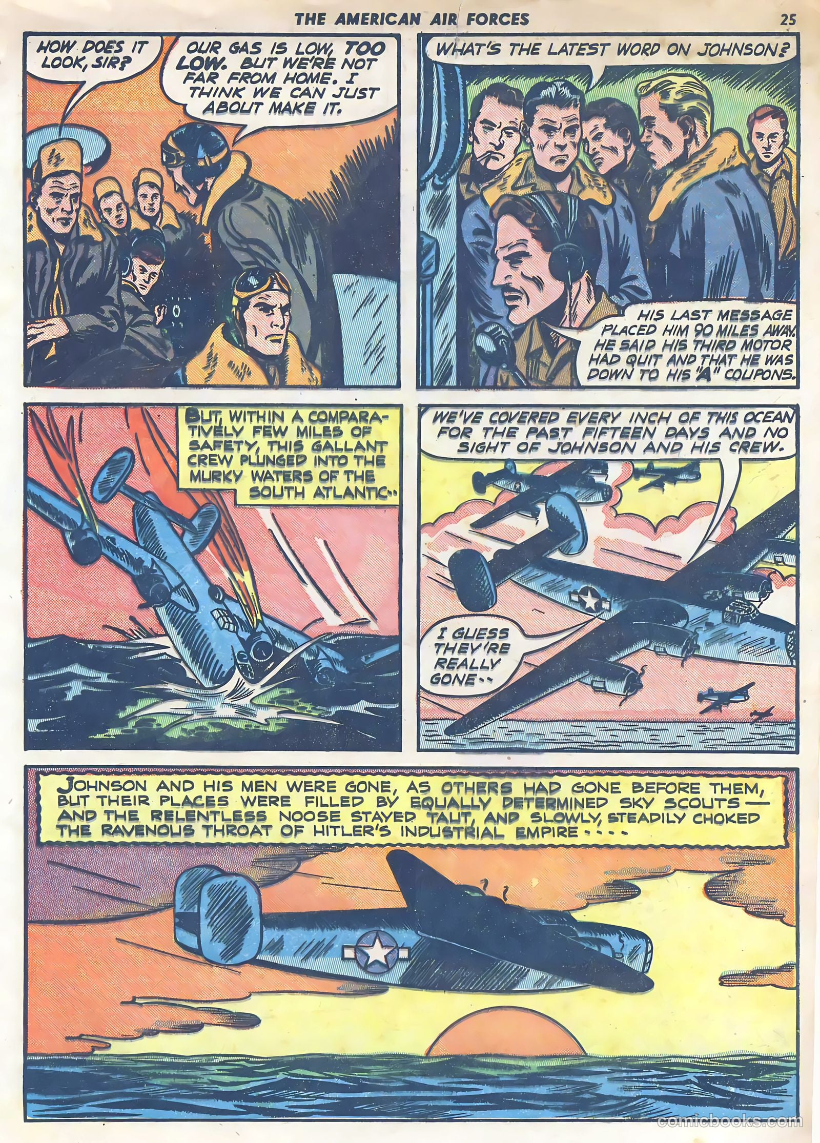 The American Air Forces #4 (1945) — page 25 of 53