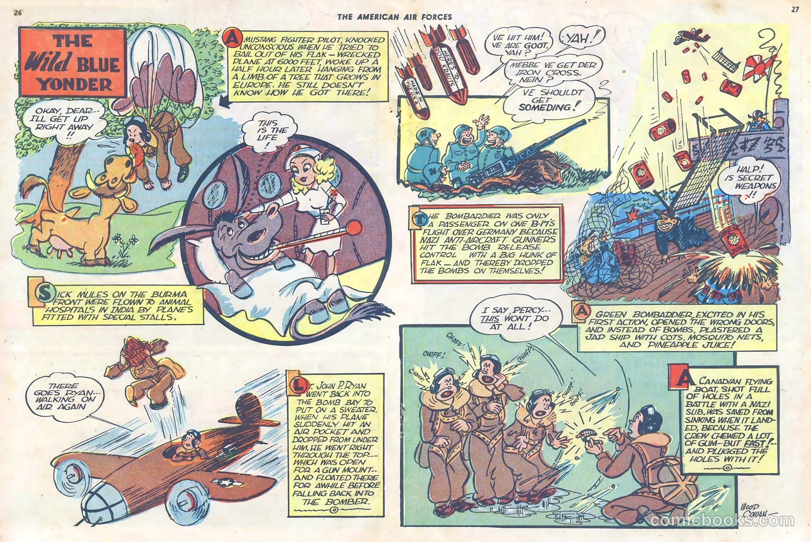 The American Air Forces #4 (1945) — page 26 of 53