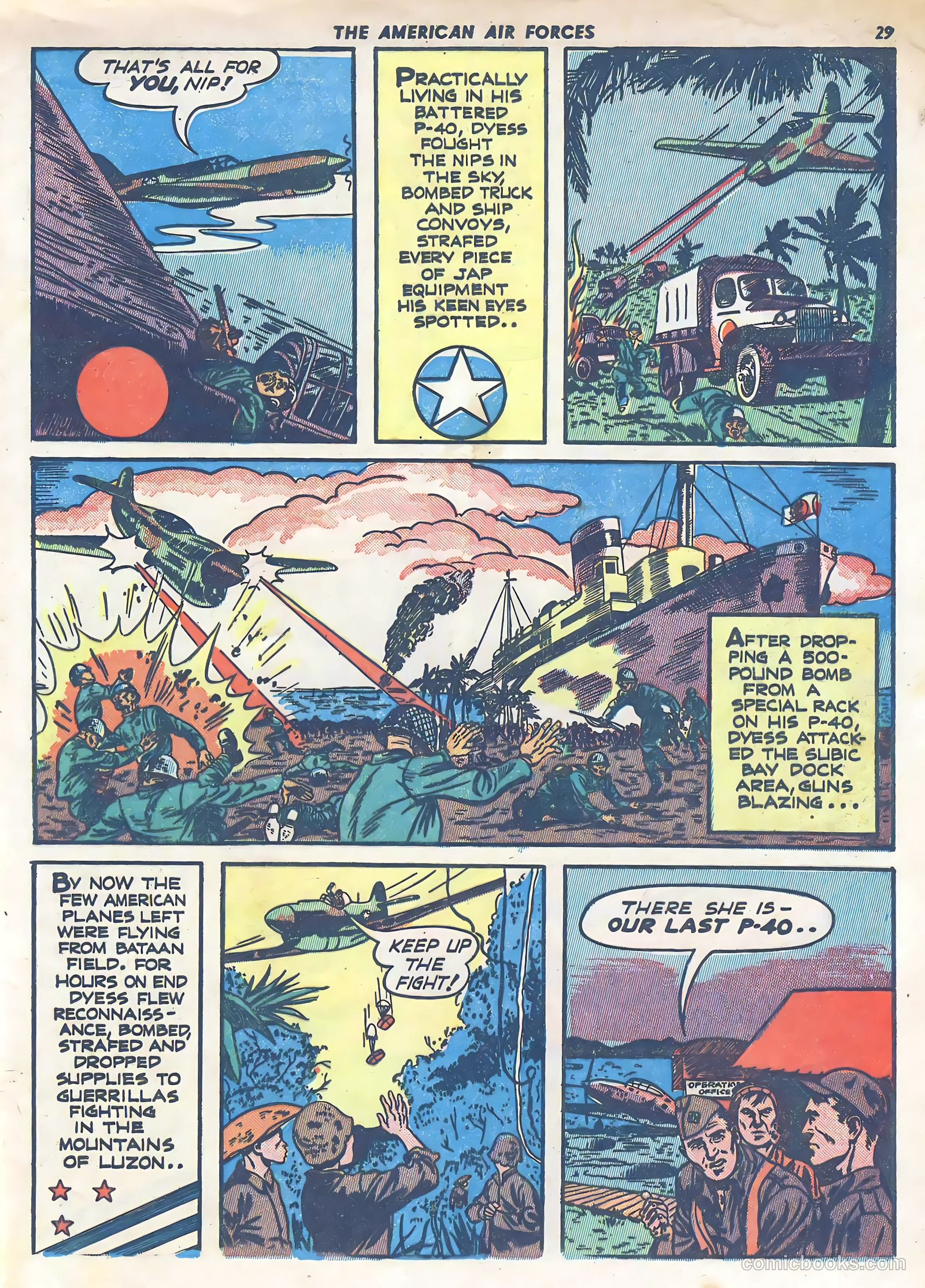 The American Air Forces #4 (1945) — page 30 of 53