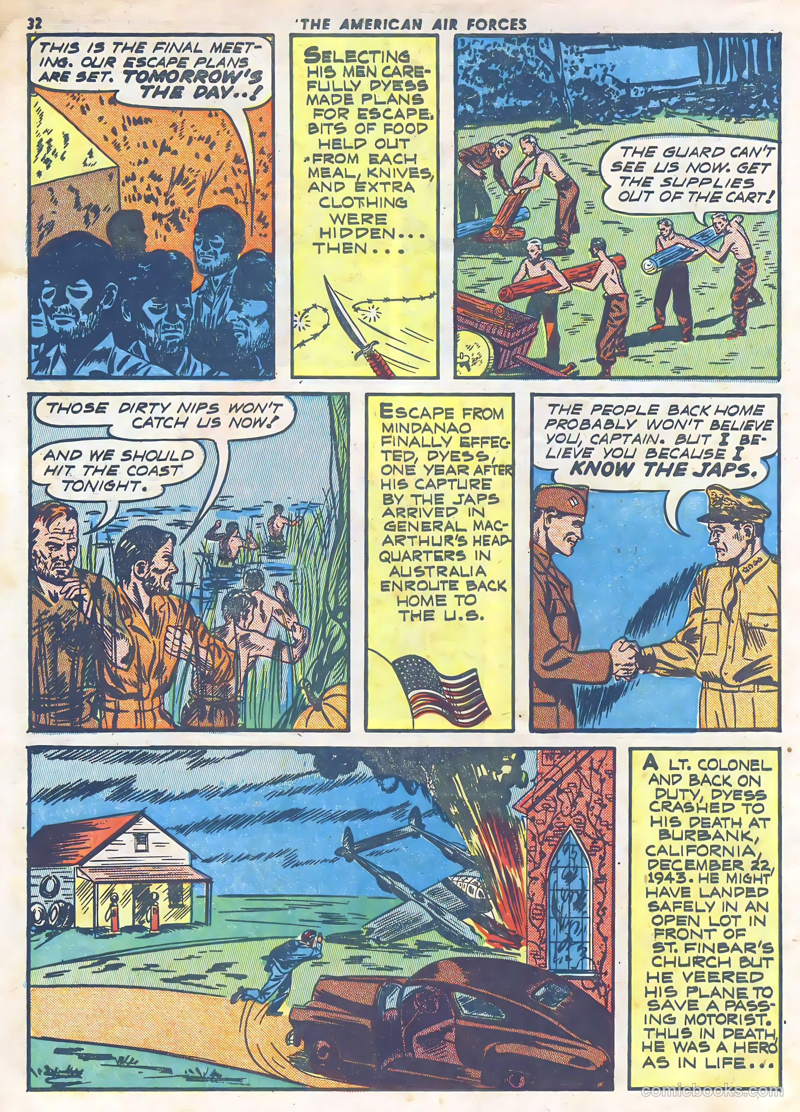 The American Air Forces #4 (1945) — page 33 of 53