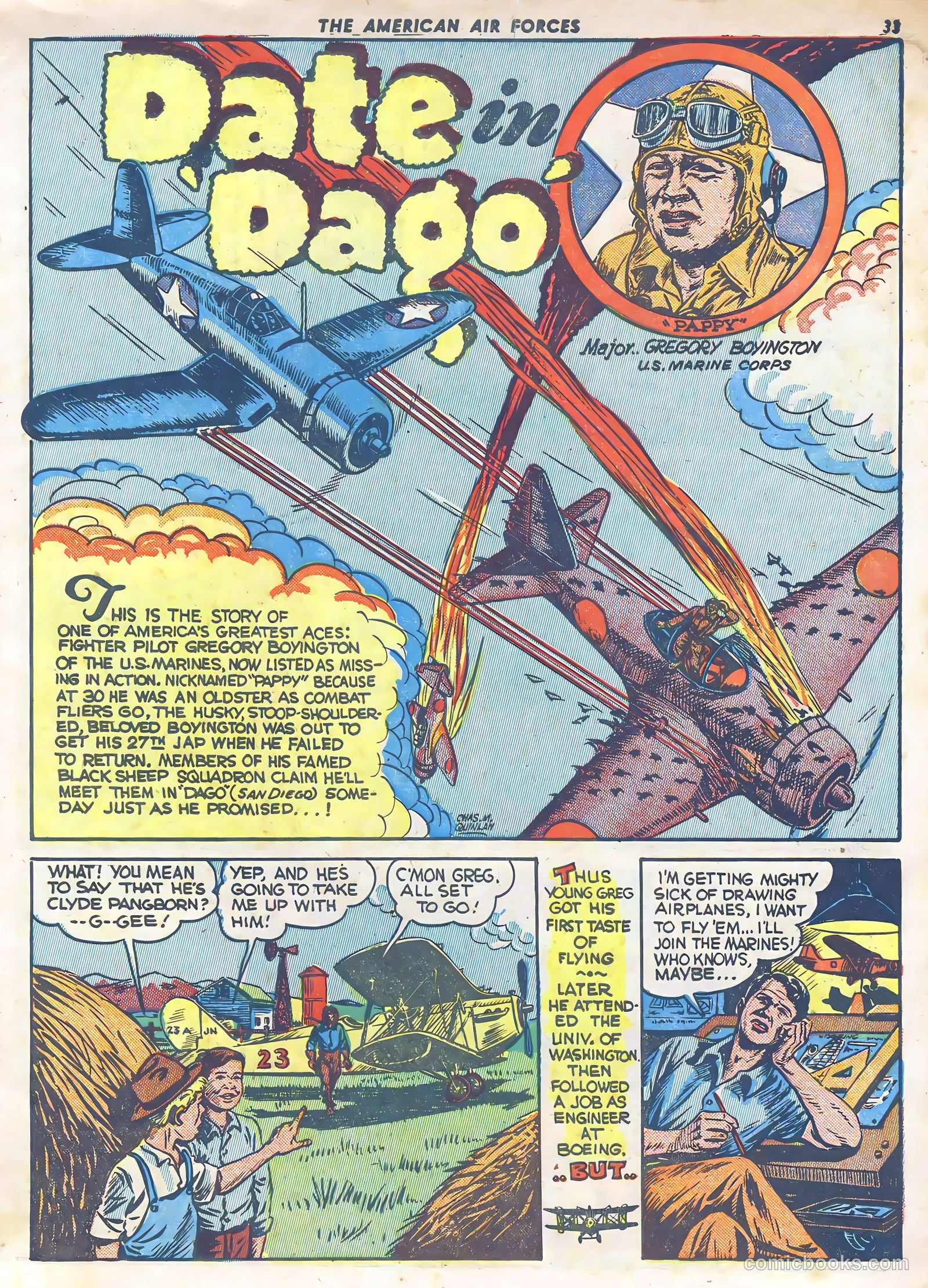 The American Air Forces #4 (1945) — page 34 of 53
