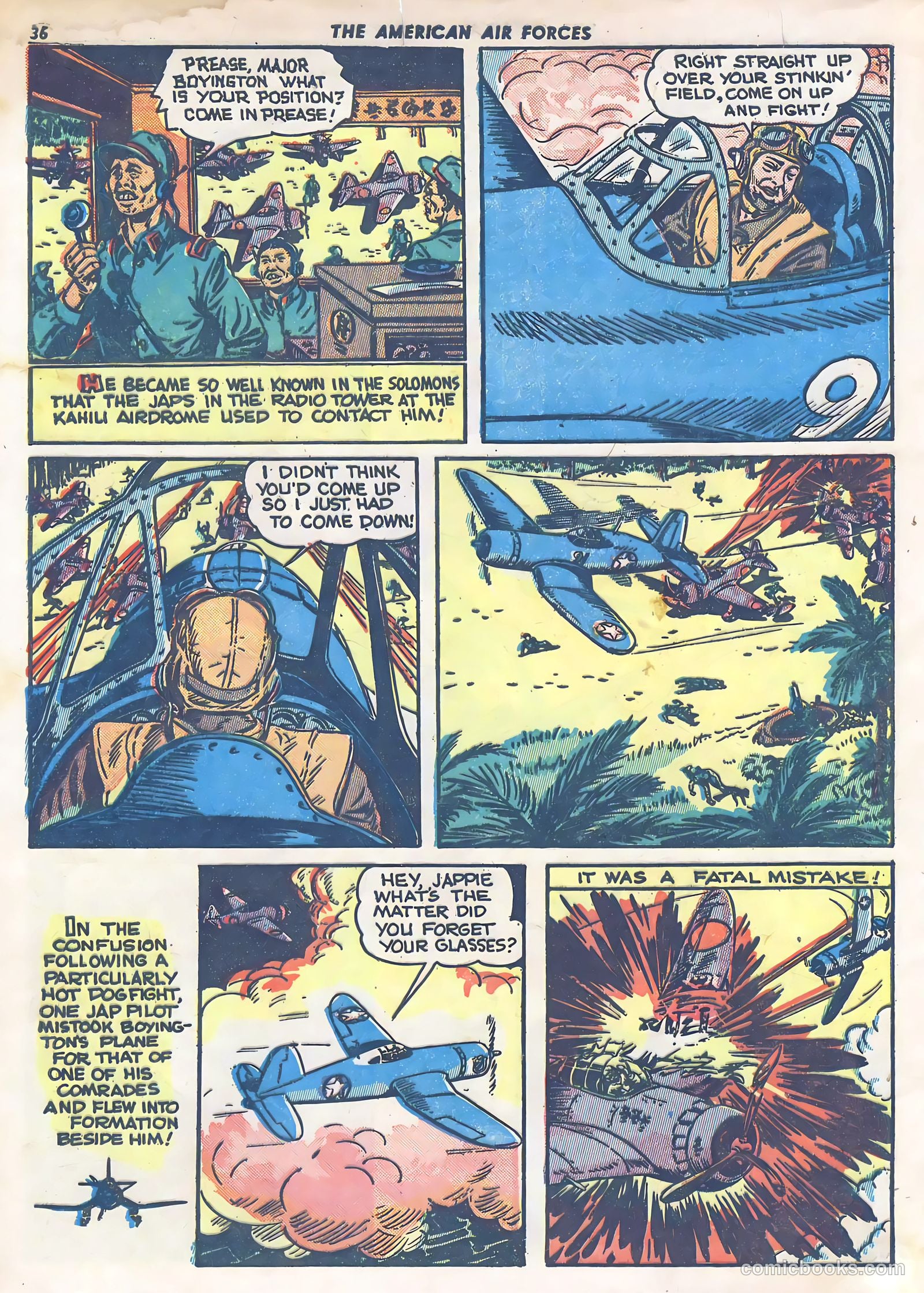 The American Air Forces #4 (1945) — page 37 of 53