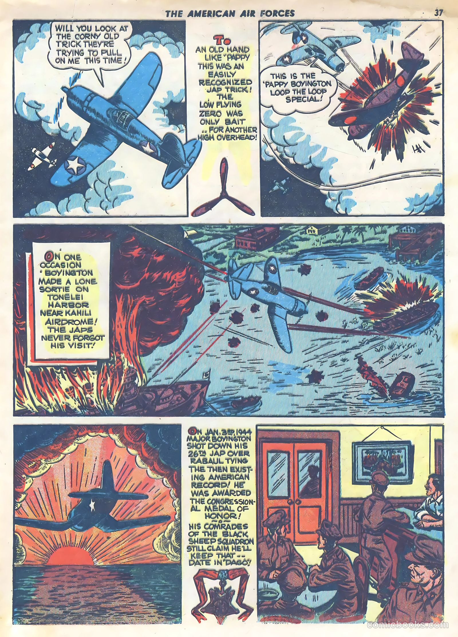 The American Air Forces #4 (1945) — page 38 of 53