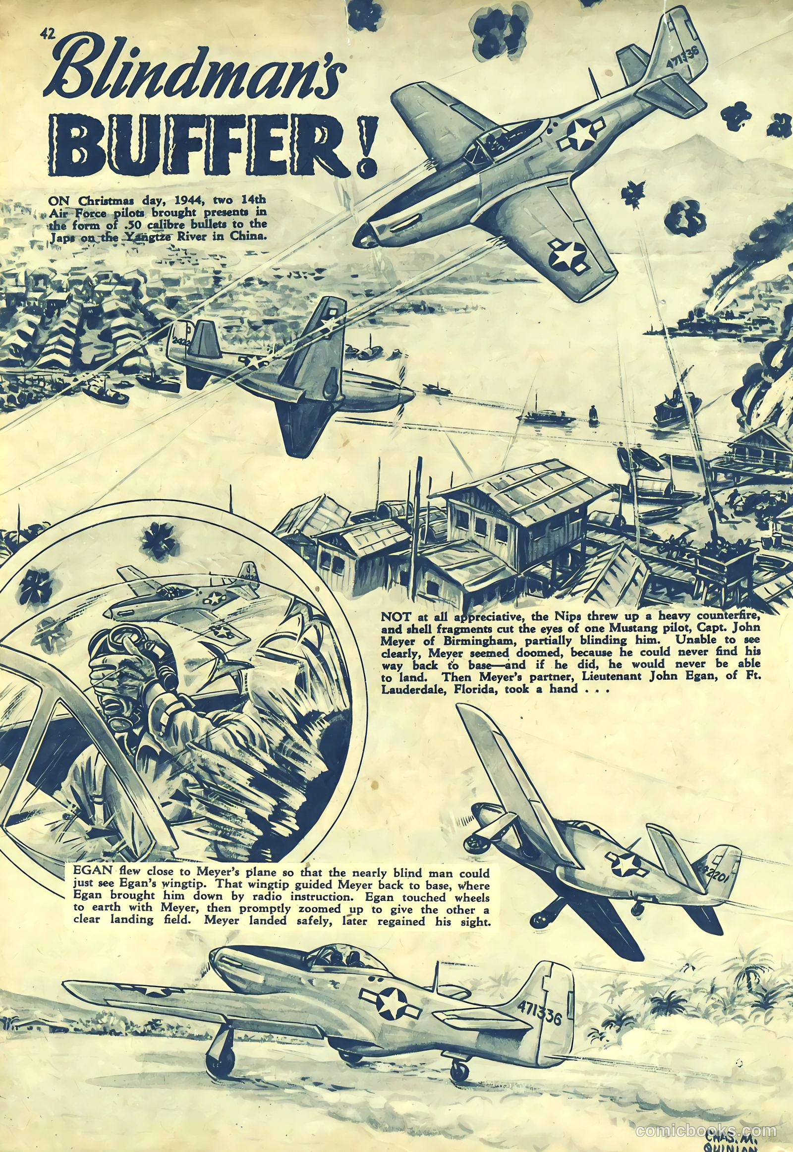 The American Air Forces #4 (1945) — page 43 of 53