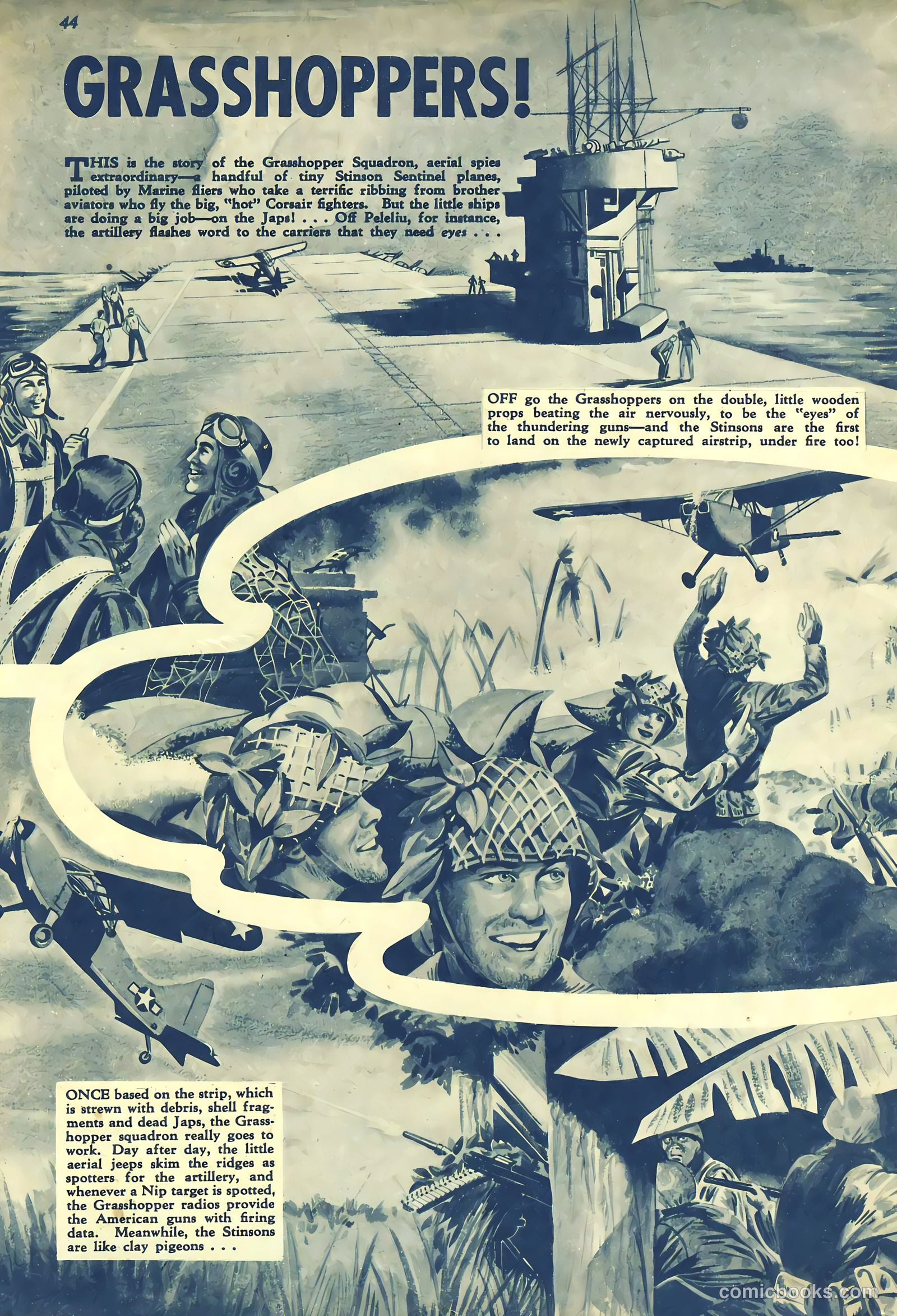 The American Air Forces #4 (1945) — page 45 of 53
