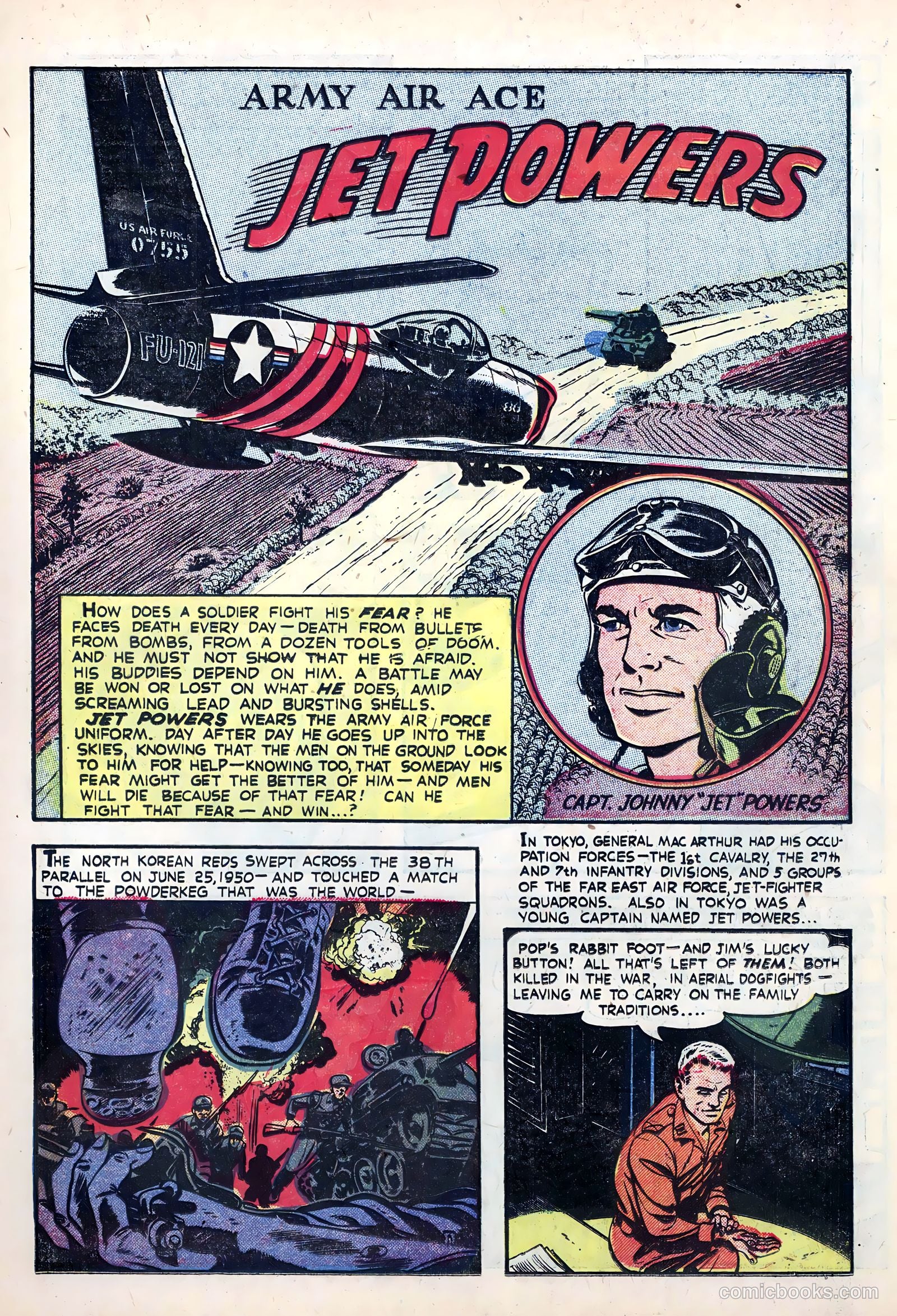 The American Air Forces #5 (1951) — page 3 of 36