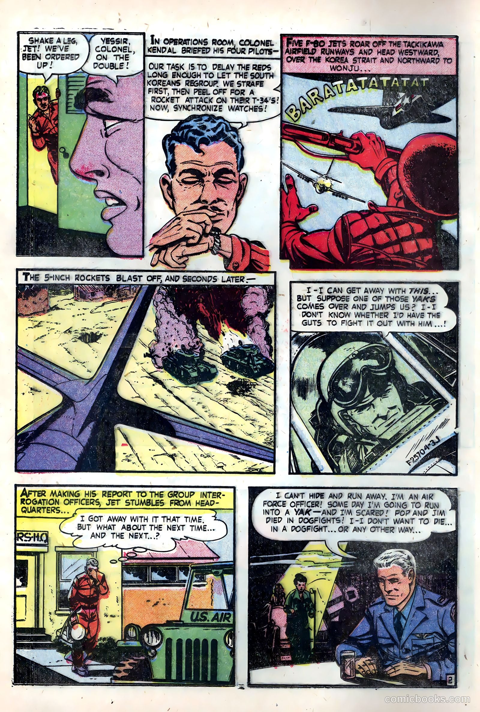 The American Air Forces #5 (1951) — page 4 of 36