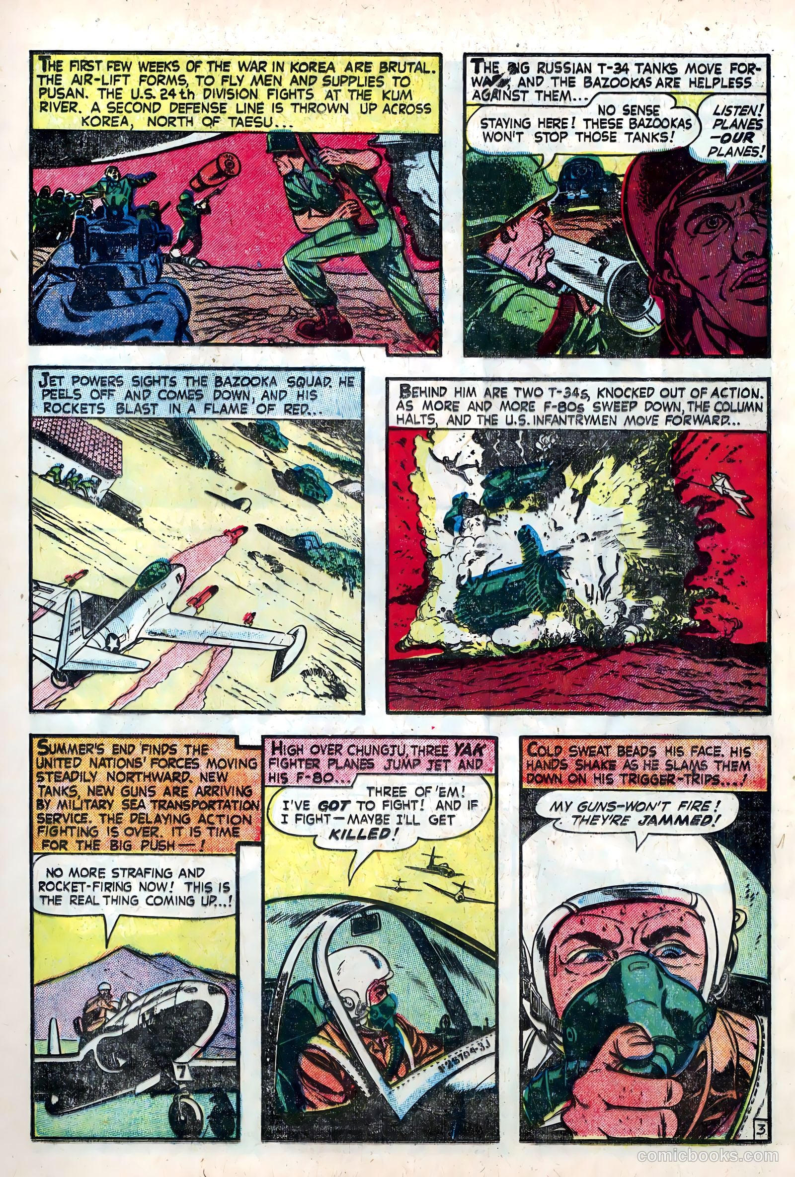 The American Air Forces #5 (1951) — page 5 of 36