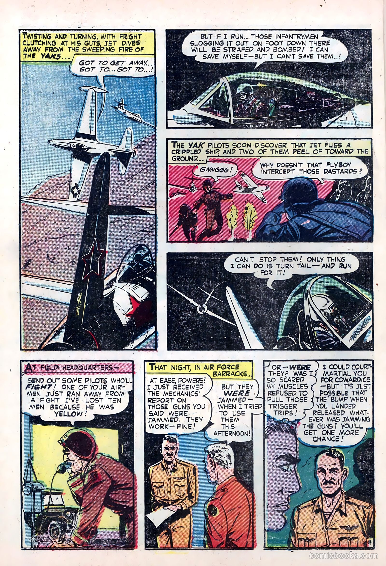 The American Air Forces #5 (1951) — page 6 of 36