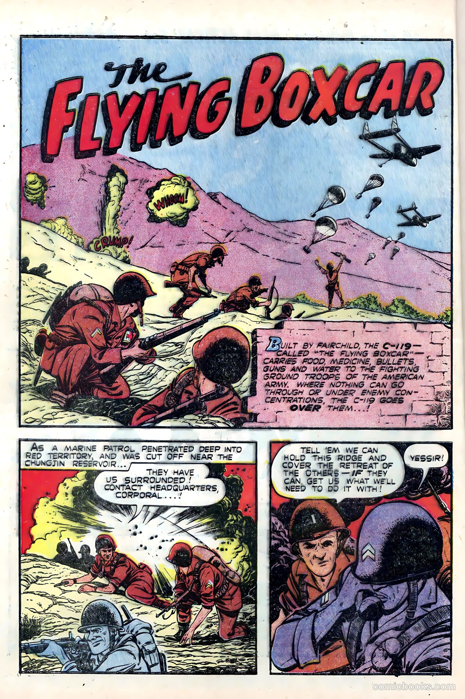 The American Air Forces #5 (1951) — page 12 of 36
