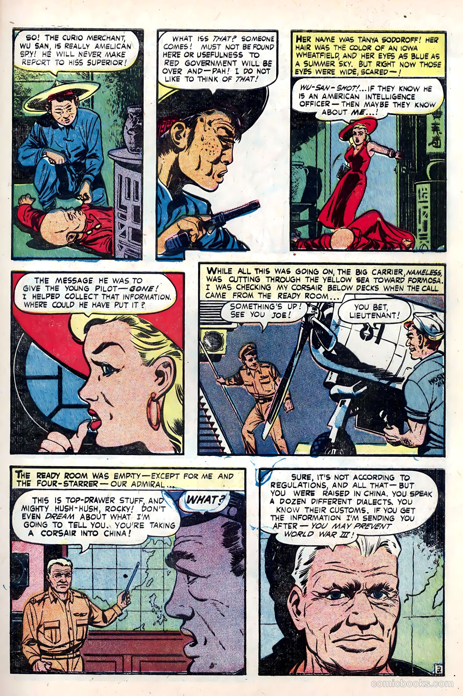 The American Air Forces #5 (1951) — page 15 of 36