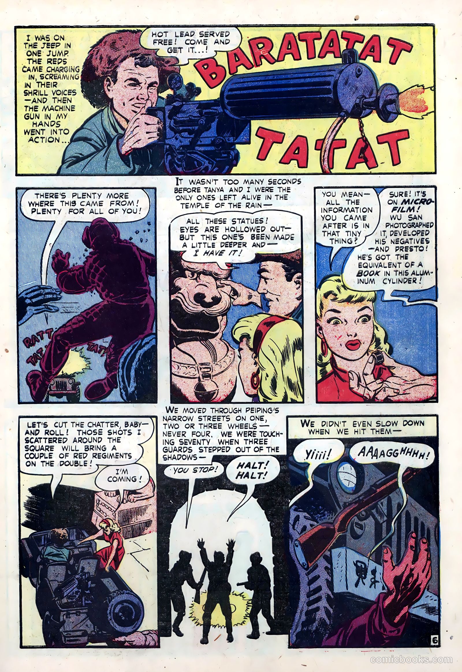 The American Air Forces #5 (1951) — page 19 of 36