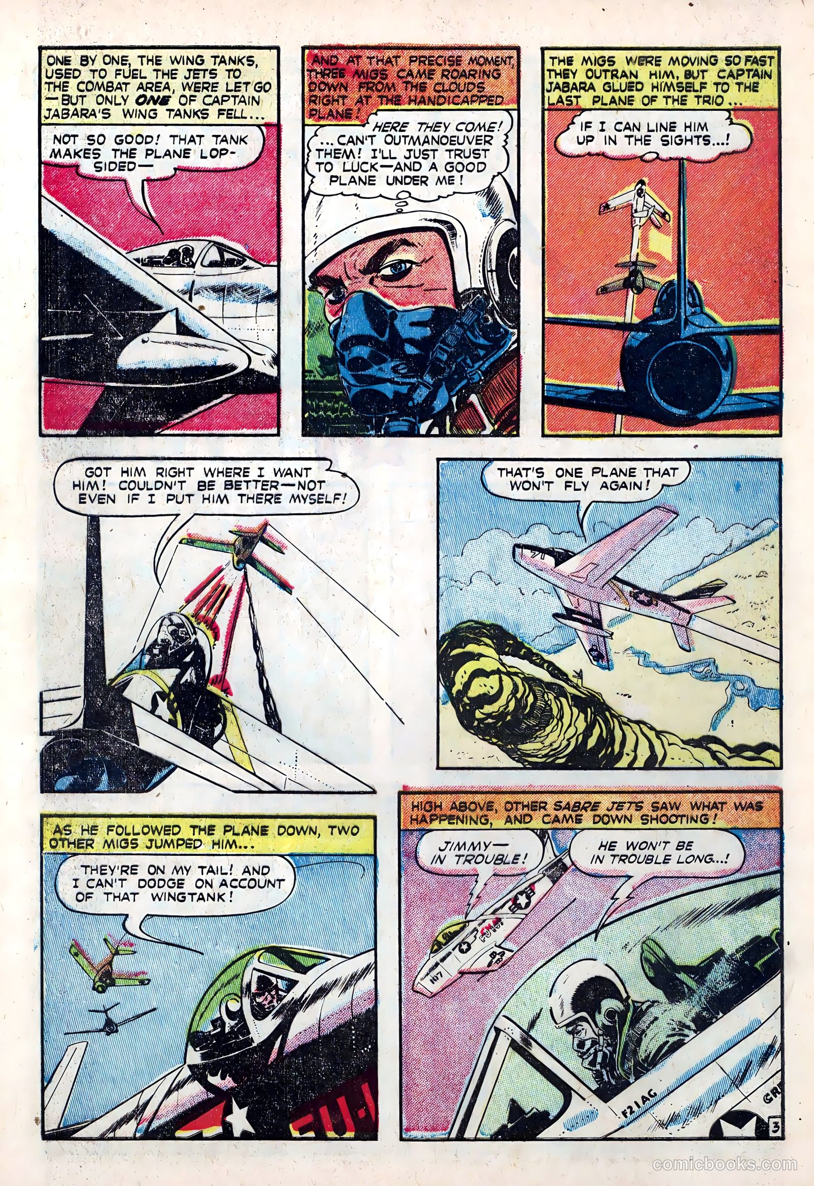 The American Air Forces #5 (1951) — page 24 of 36